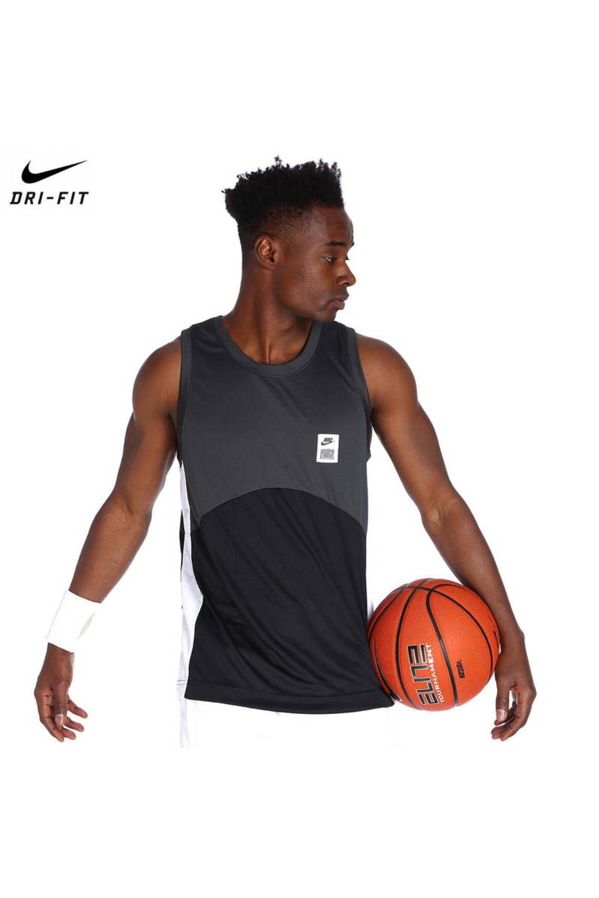 Nike-Men's Gray Basketball Jersey Dri-Fit Starting5 Jsy - Dq5828-070 Style Sportswear 2