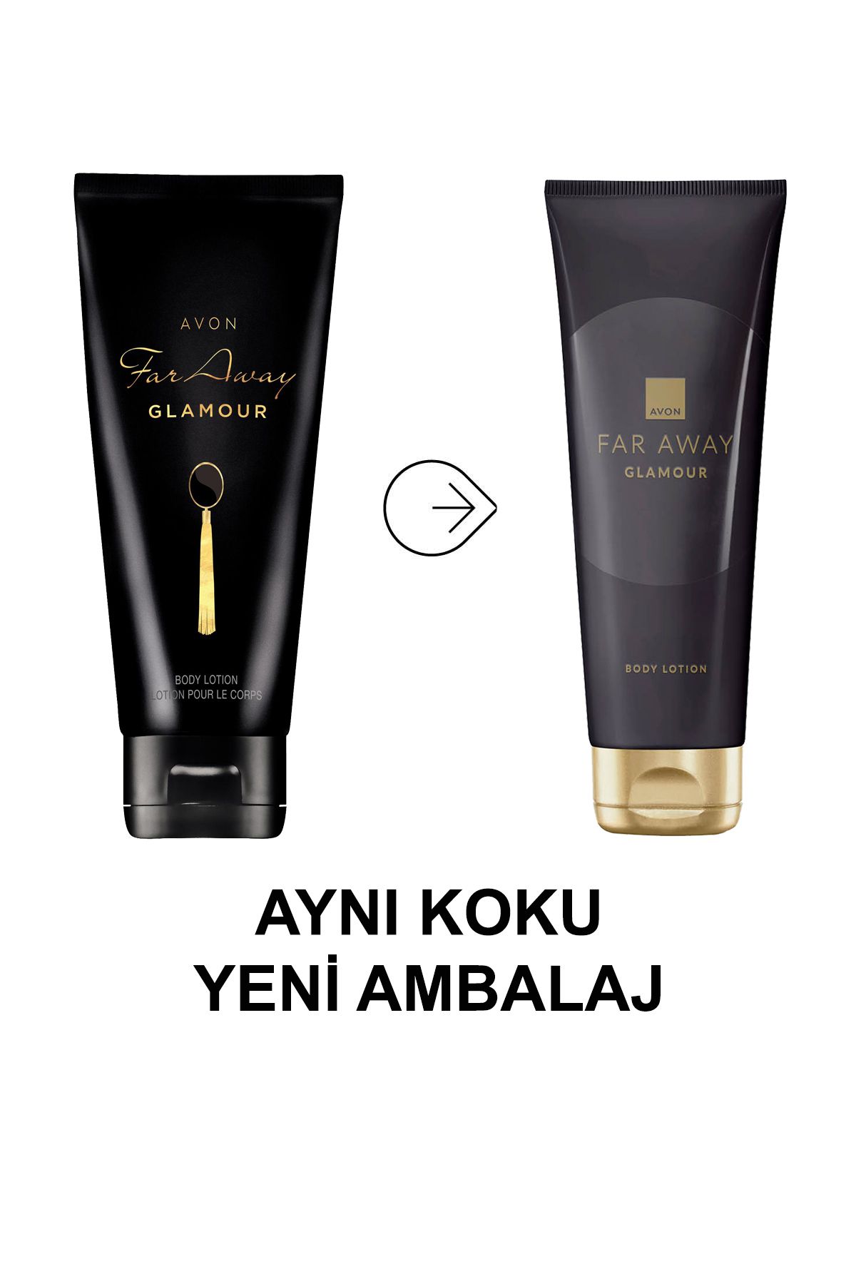 AVON-Far Away Glamour Body Lotion 125 Ml. Set of Two 4