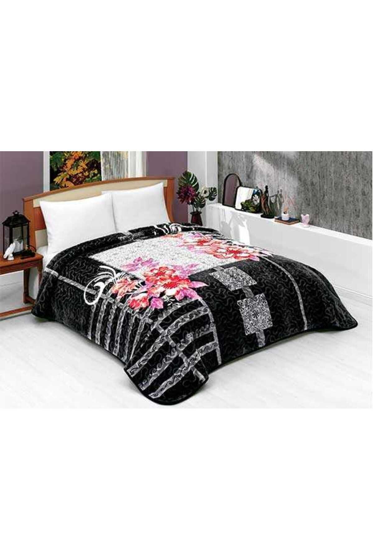 MİNK-Solana 992 Mink Blanket - Black Double 1