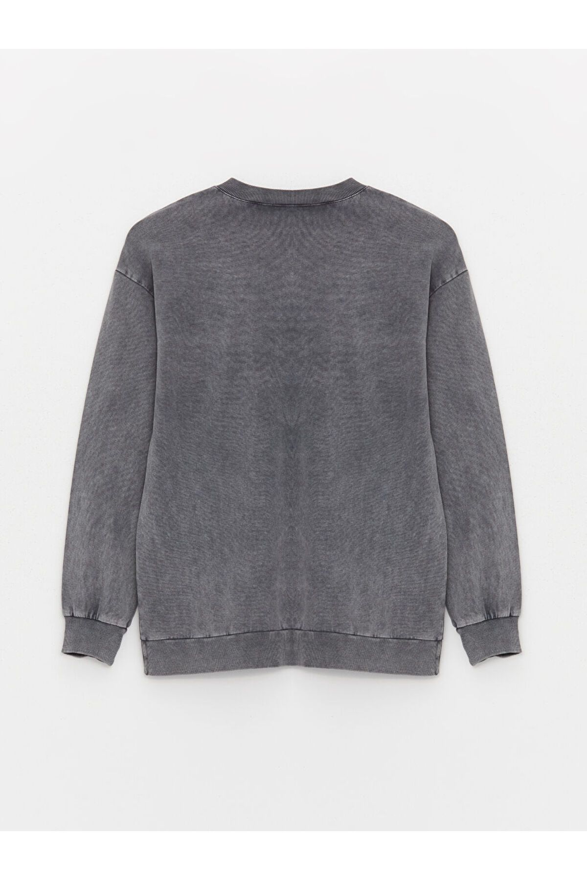 LC Waikiki-Crew Neck Printed Long Sleeve Maternity Sweatshirt 7