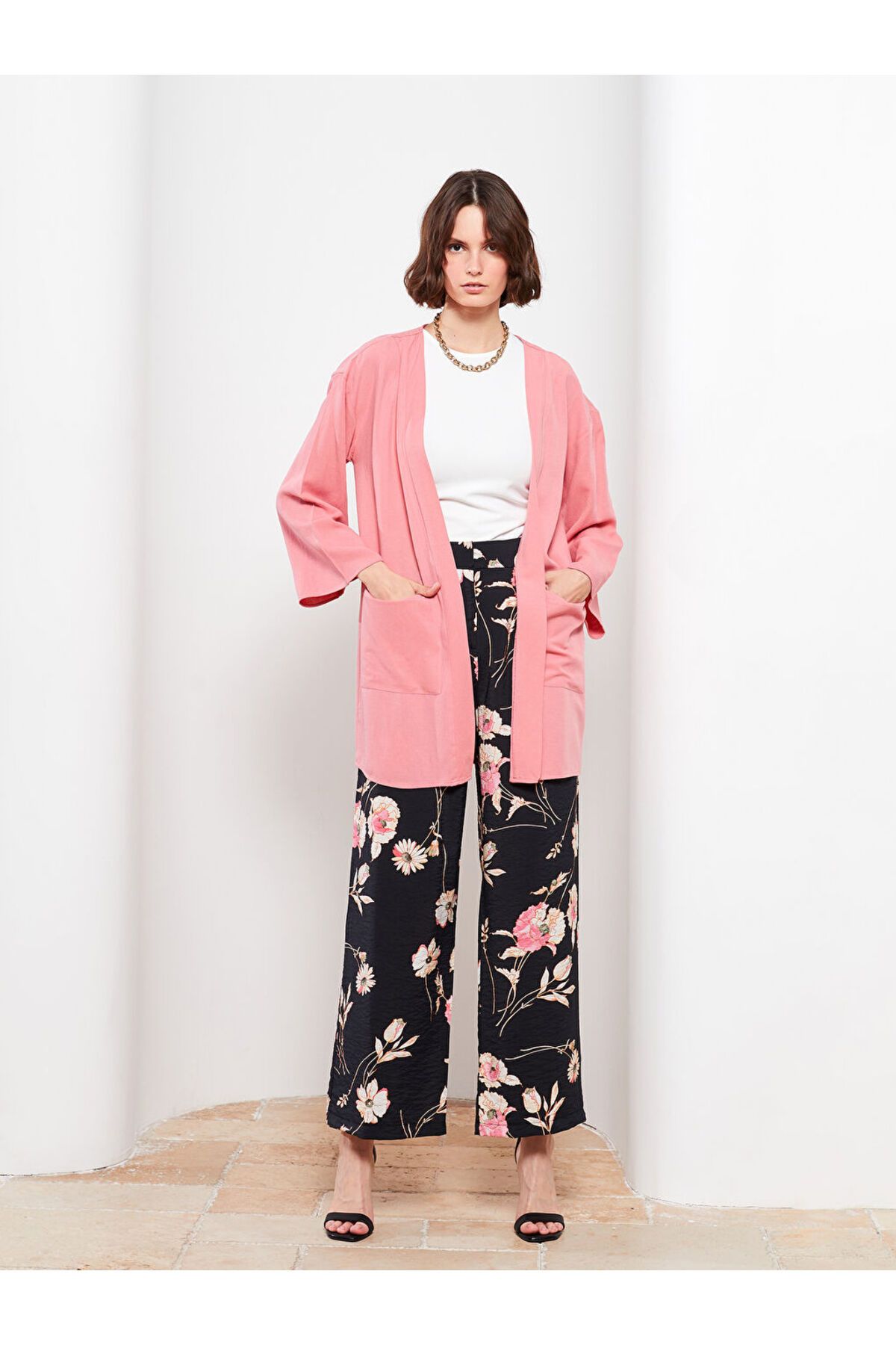 LC Waikiki-Dámské kimono s šálovým límcem 2