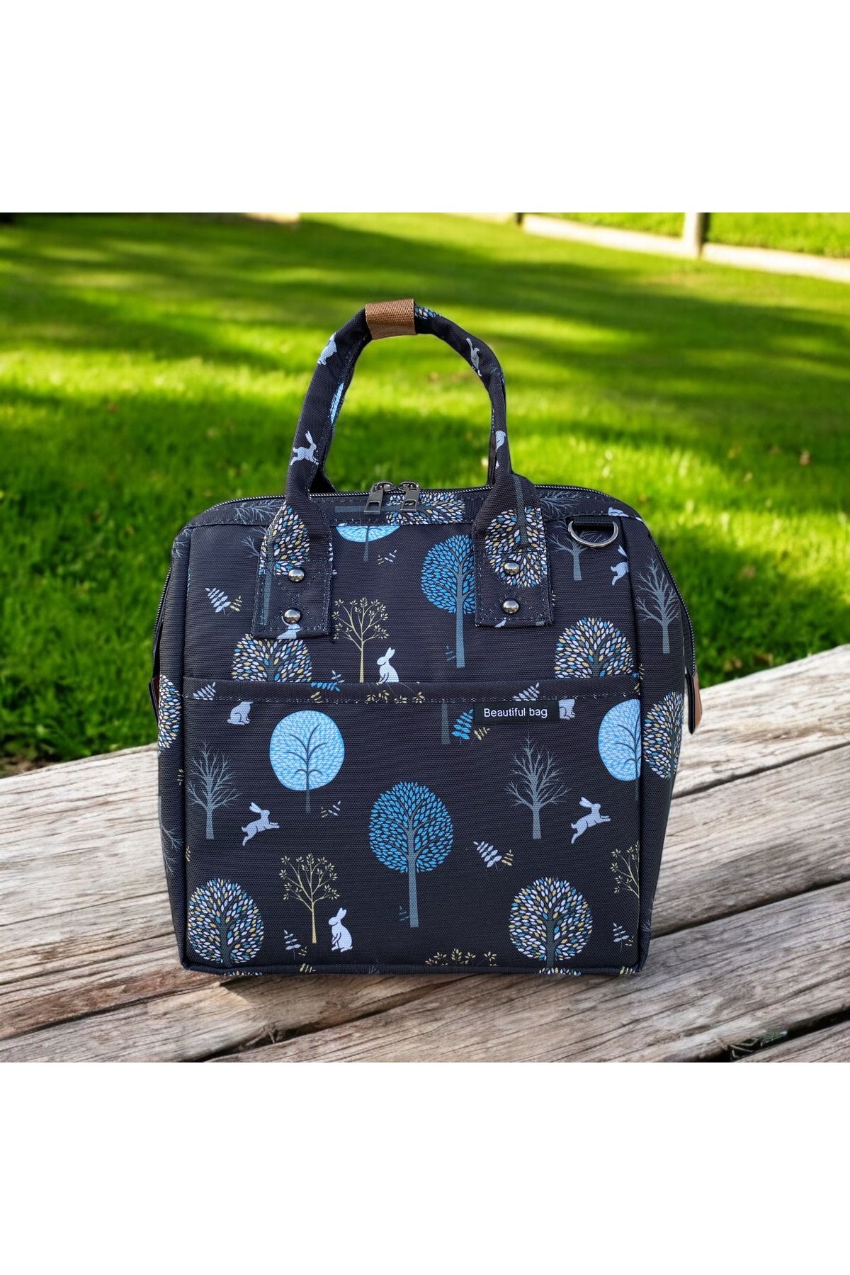 beautiful bag Isı Yalıtımlı Su Geçirmez Termal Çanta Yemek Taşıma Beslenme Çantası