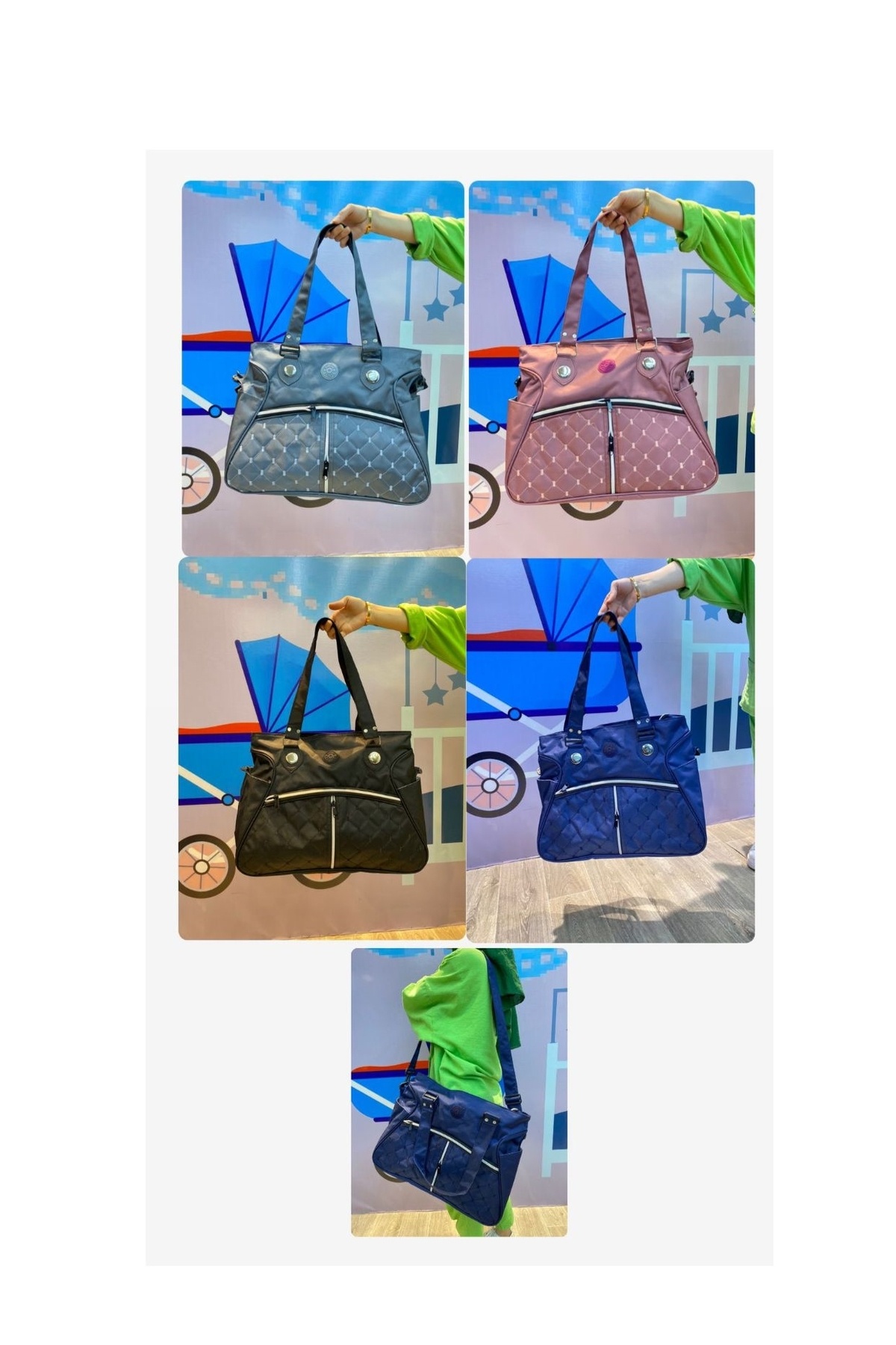 TURHAN BEBE 15 Parça YENİ DOĞAN BEBEK ÇEYİZ SETİ PUSET MAMA SANDALYESİ ANA KUCAĞI BEŞİK BEBEK ARABASI.. fotoğrafı 6 (önizleme)