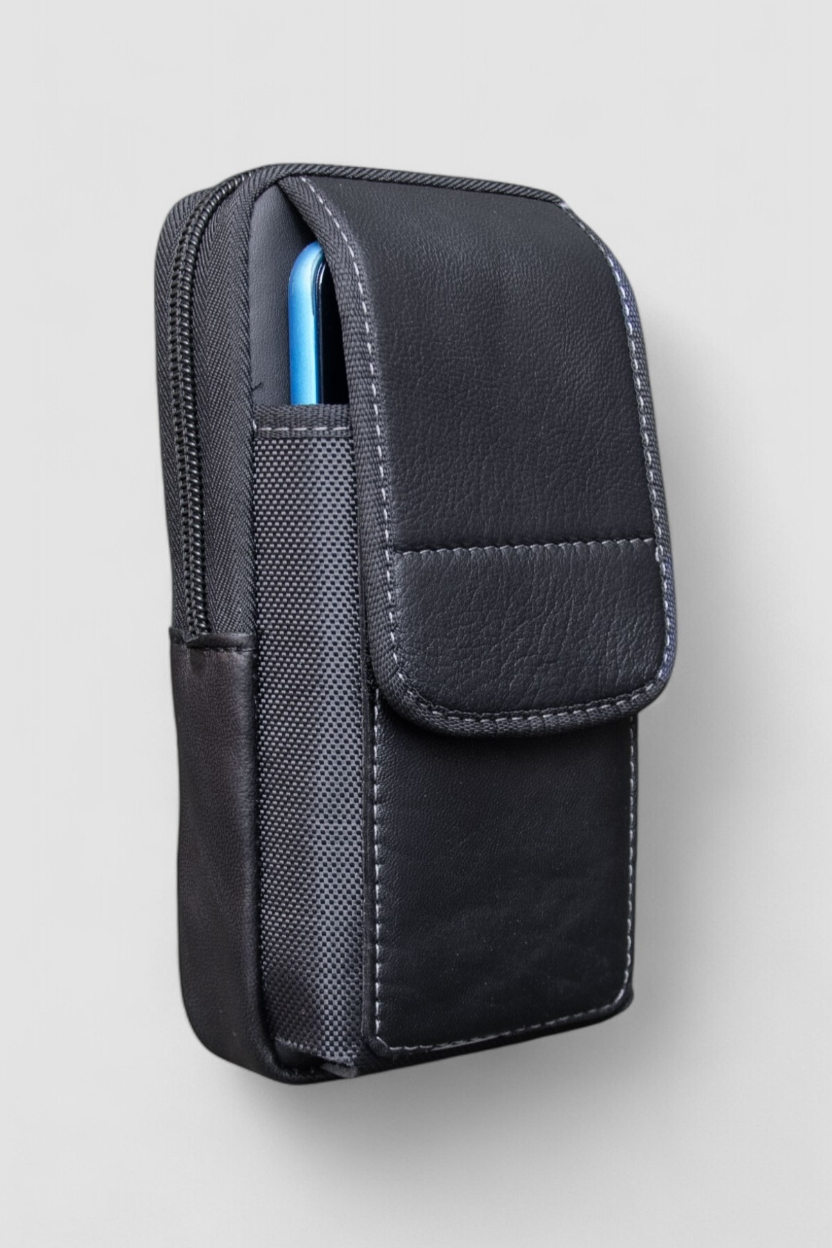 Lederax  Hakiki Deri Kemere Takılan Büyük Boy Bel Çantası LD514 - Görsel 4