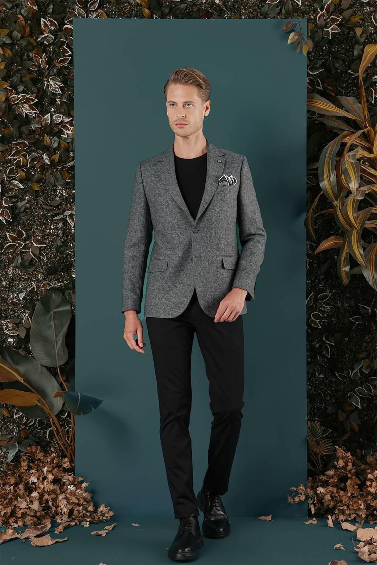 کاپشن اسپرت دودی Slim Fit C 656 Efor