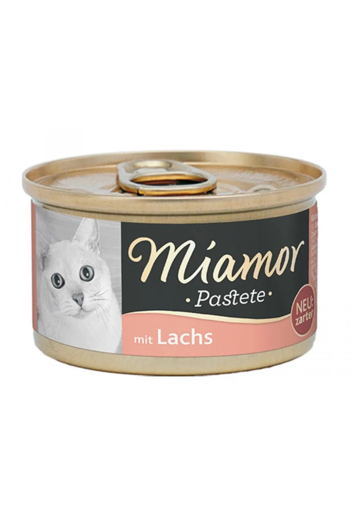 Miamor Pastete Somonlu Kedi Konservesi 85g