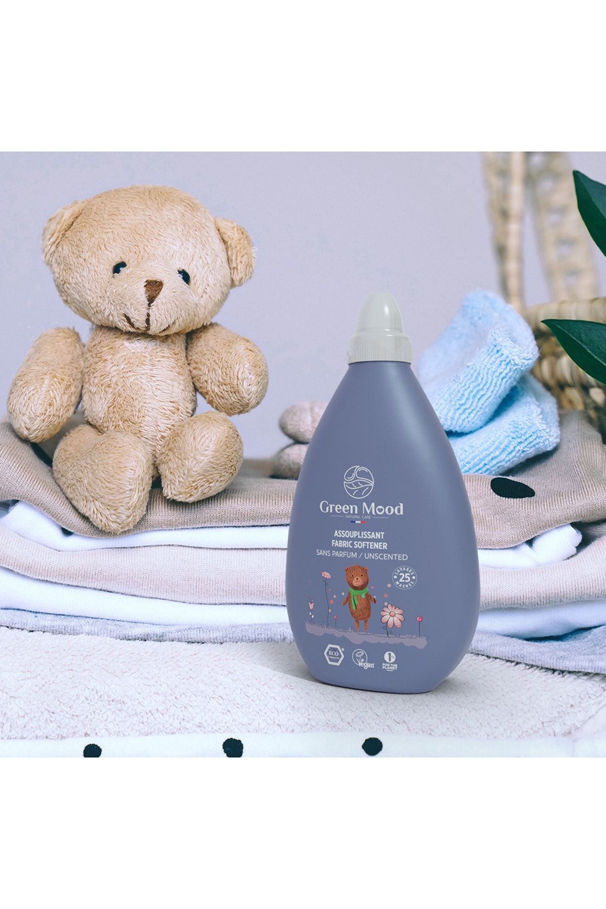 Green Mood Bitkisel Bebek Çamaşır Deterjanı Parfümsüz Alerji Sertifikalı 1000 ml Vegan fotoğrafı 6 (önizleme)