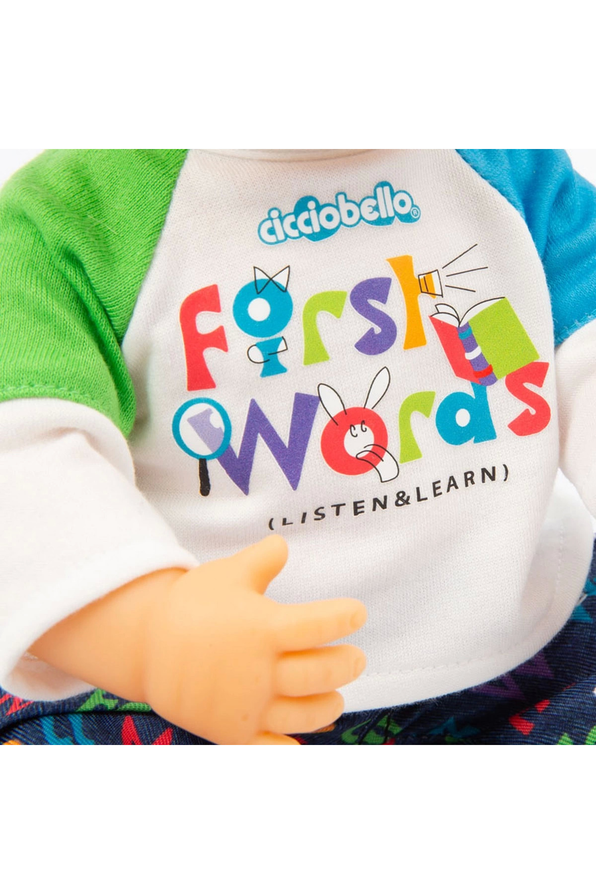 TOYFEST Konuşan İnteraktif Ciccio Bello İlk Kelimelerim Model Bebek - Söylenenleri Tekrar Ediyor fotoğrafı 4 (önizleme)