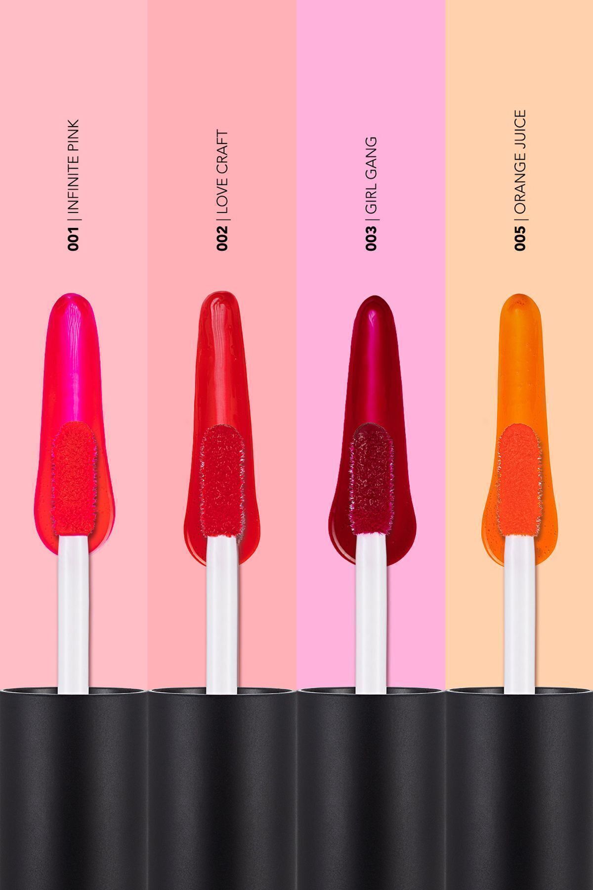 Flormar-صبغة شفاه غير لامعة دائمة (أرجواني) - حامل شفاه مائي - 003 Girl Gang -8682536042185 8