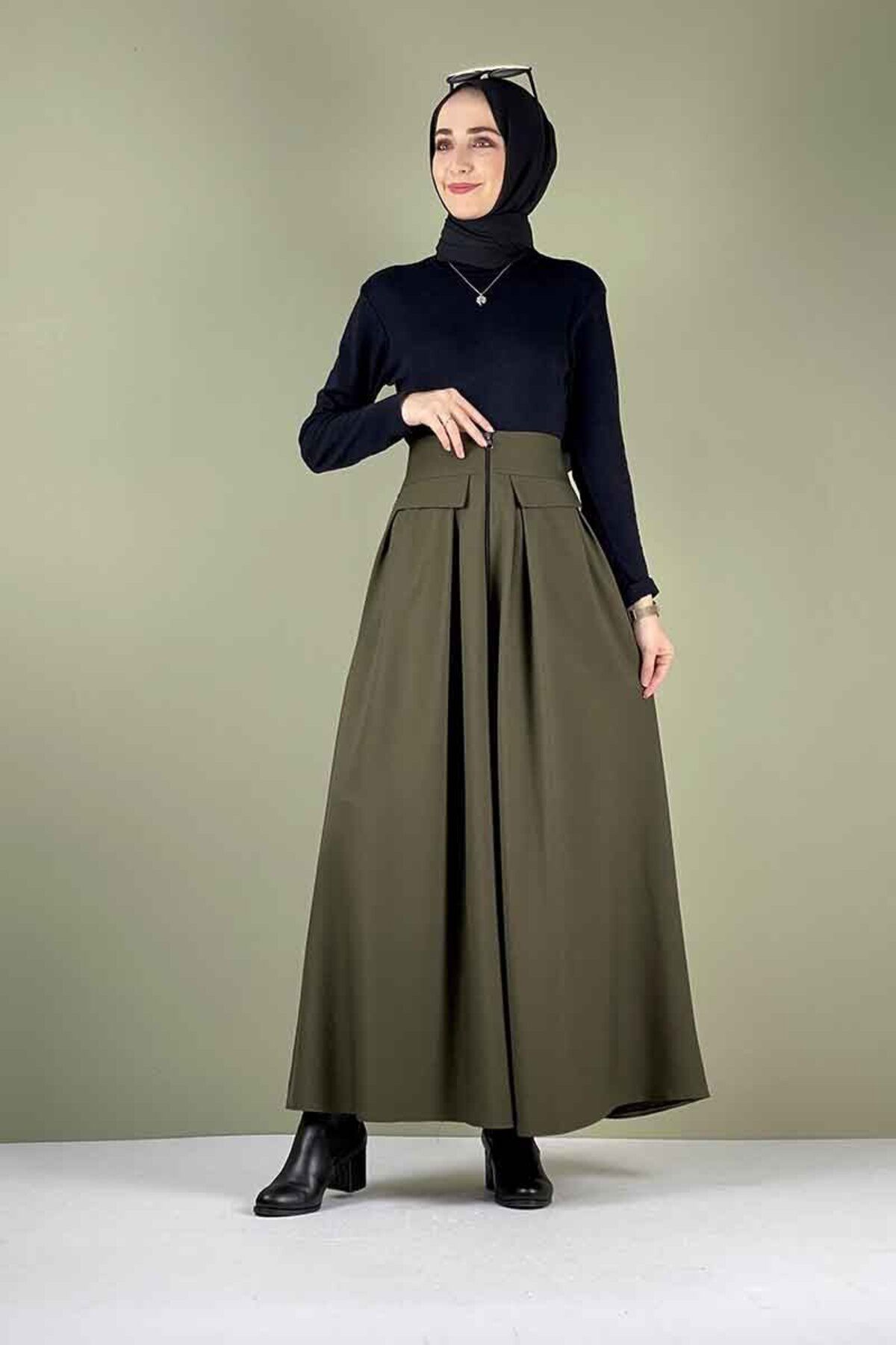 EPSWorld Moda Çizgi Etek