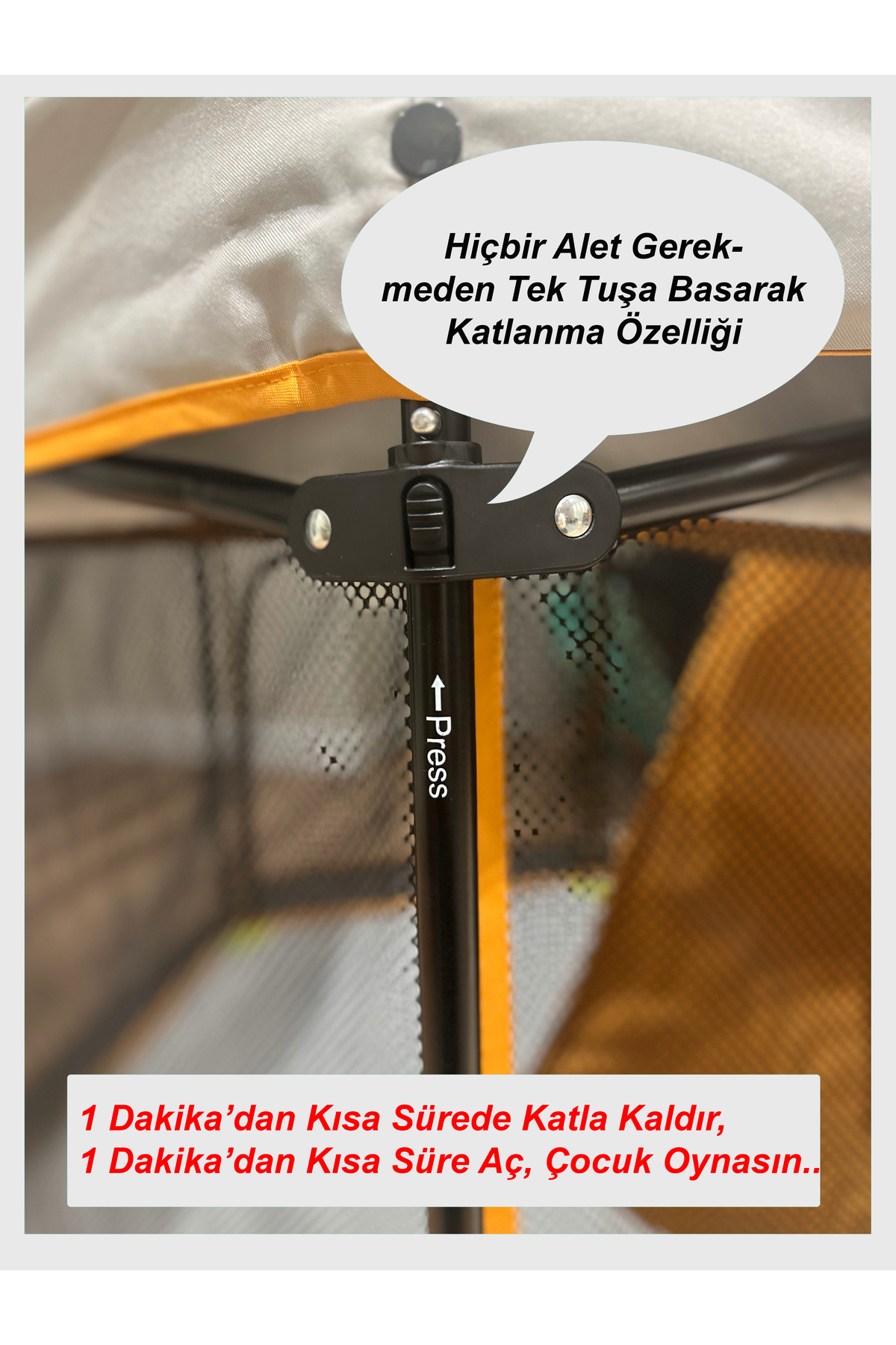 Holmer Kids Eurostyle Çocuk Ve Bebek Oyun Alanı / Park Yatak / Oyun Parkı fotoğrafı 6 (önizleme)