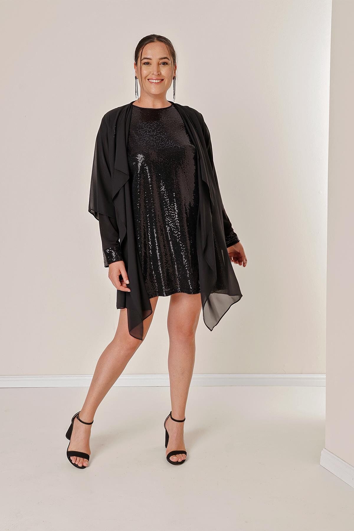 By Saygı-ifon Pulpayet Plus Size 2 Piece Set 2