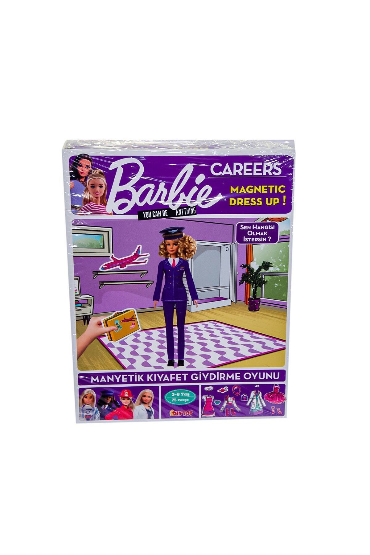 Lucest Lucesturg 1918 Dıytoy Barbie Careers Manyetik Kıyafet Giydirme Oyunu / 3-8 Yaş New