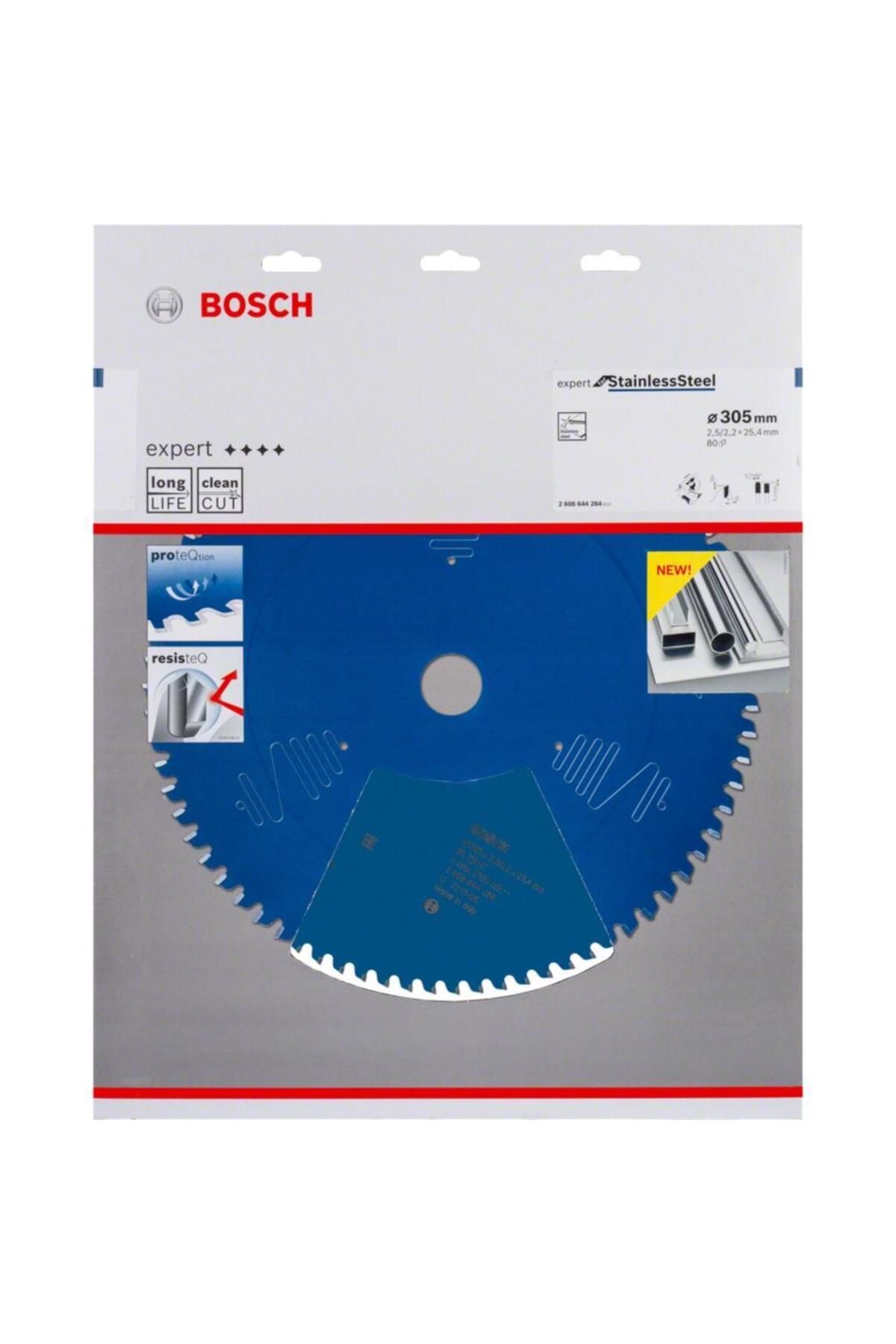 Bosch Expert 305x25,4mm 80 Diş Paslanmaz Çelik Daire Testere 2608644284