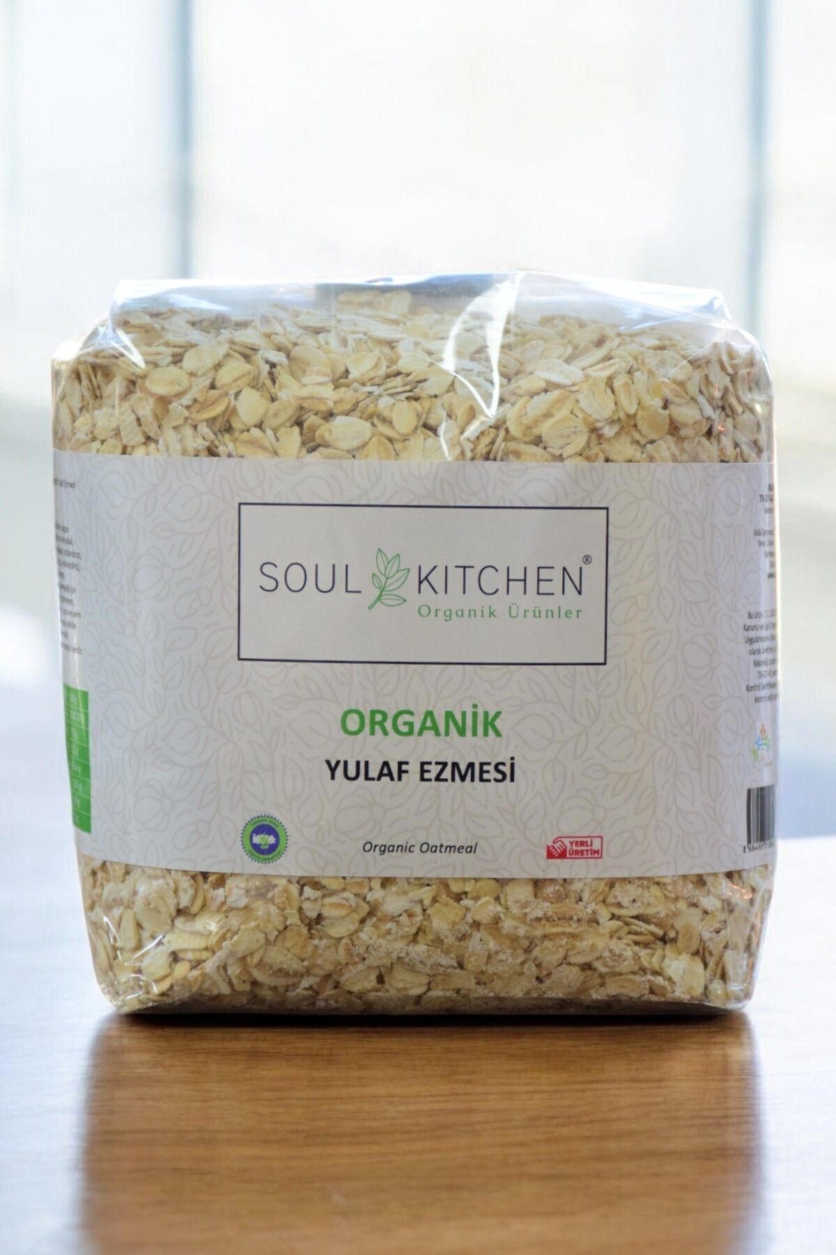 Soul Kitchen Organik Ürünler Organik Yulaf Ezmesi 500gr