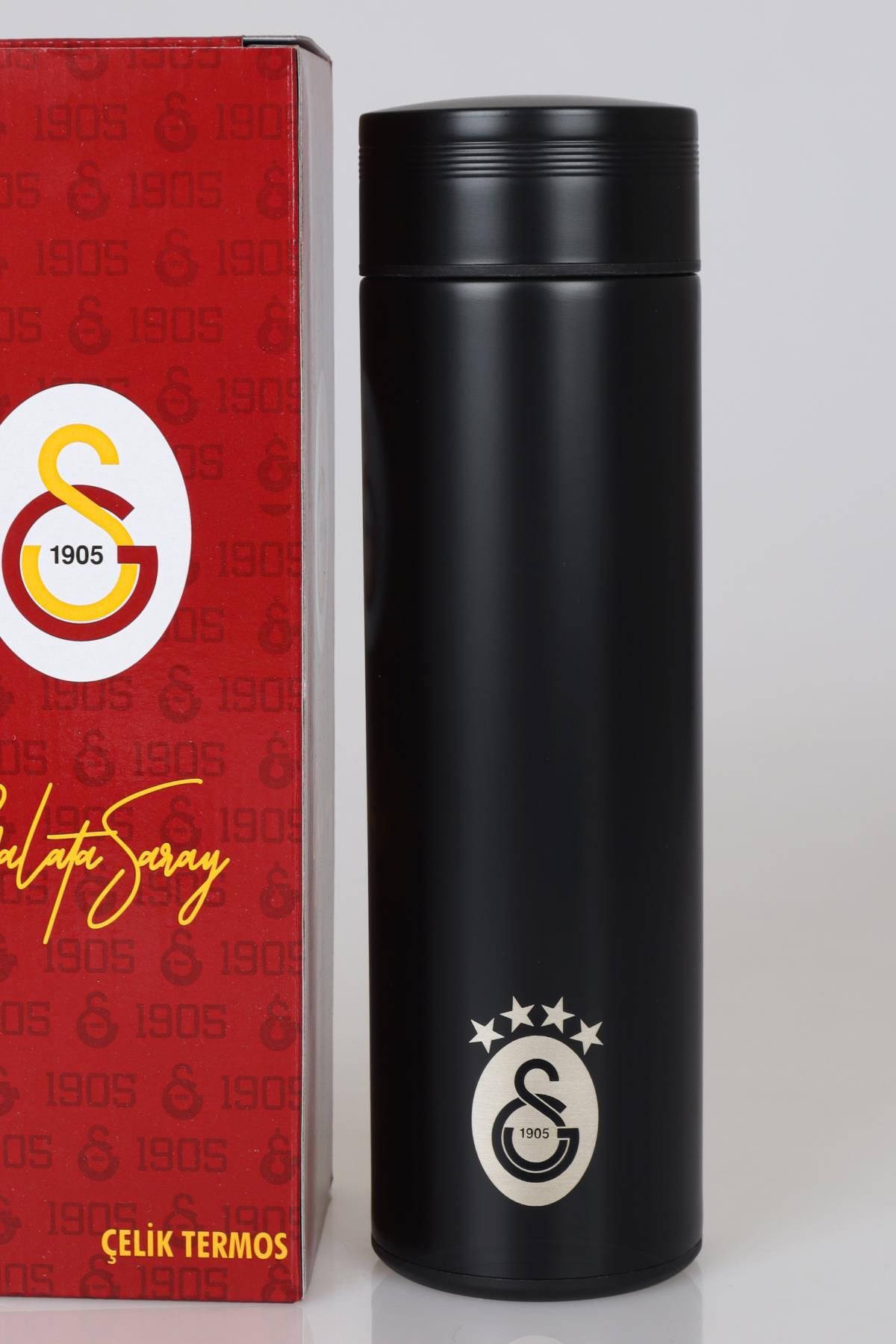 Galatasaray-New Season Licensed Galatasaray Logo Print Thermos with Decomus 3