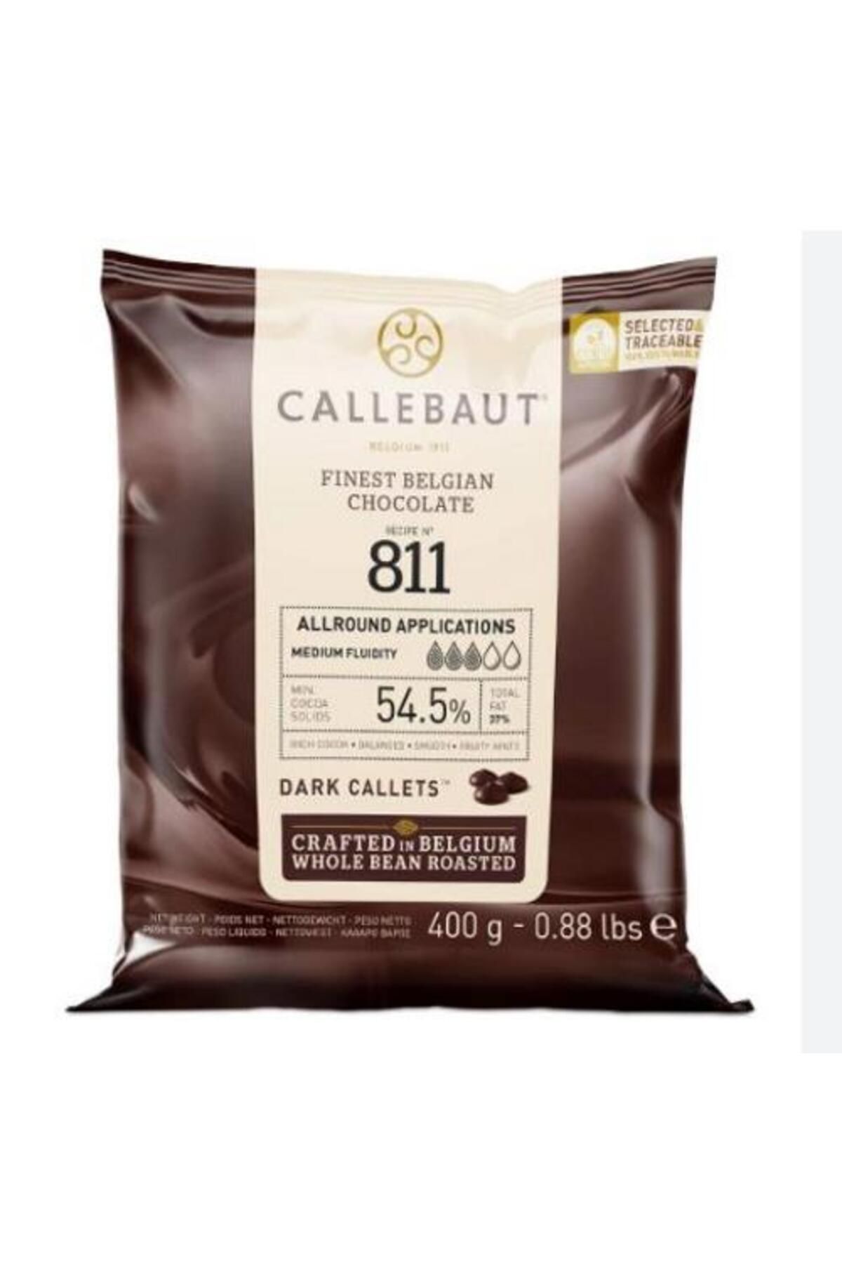 Callebaut Bitter Kuvertür Damla Çikolata 400 gr