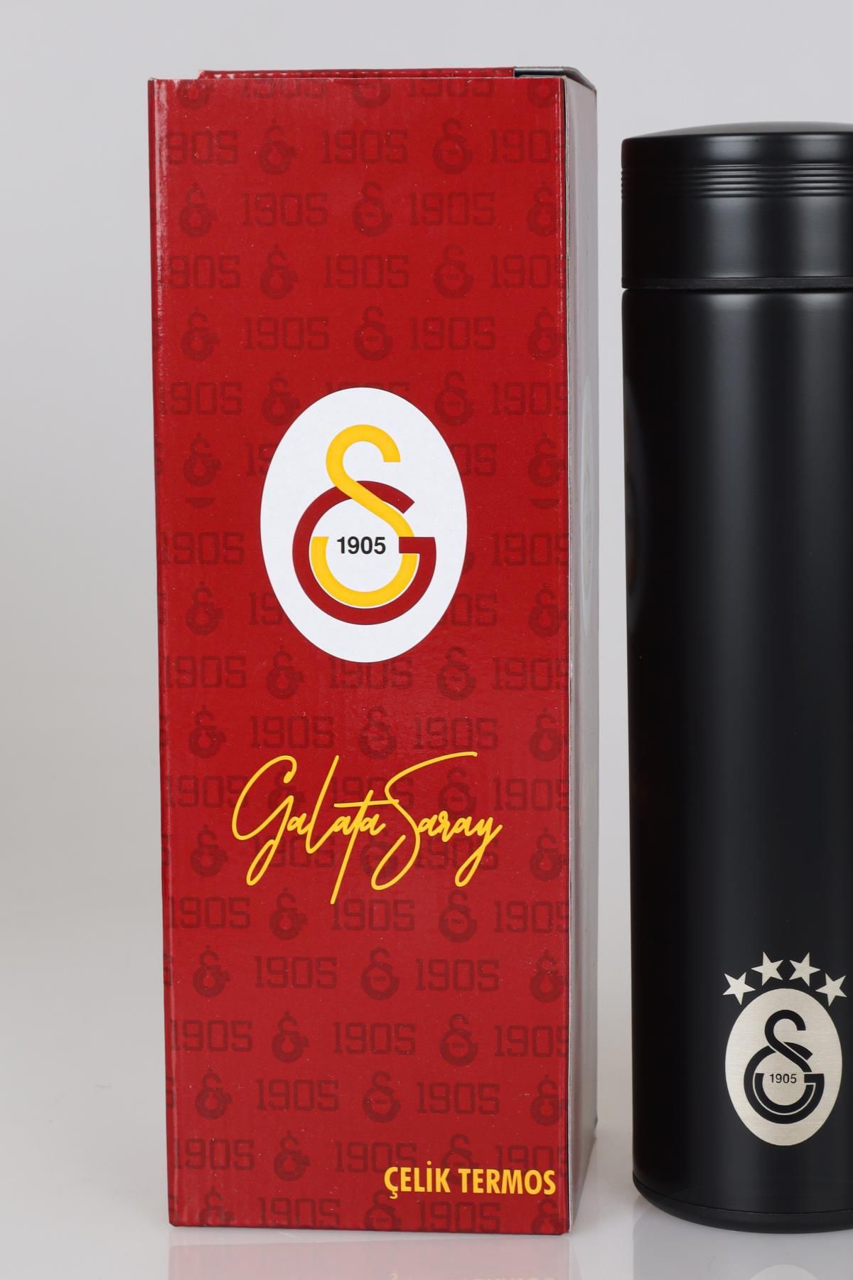 Galatasaray-New Season Licensed Galatasaray Logo Print Thermos with Decomus 2