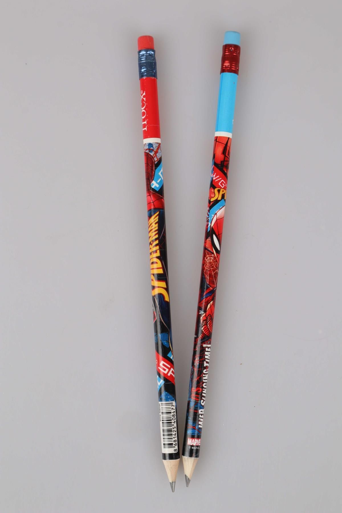 SPIDERMAN-Spiderman Licensed Pencil with 2 Erasers 2