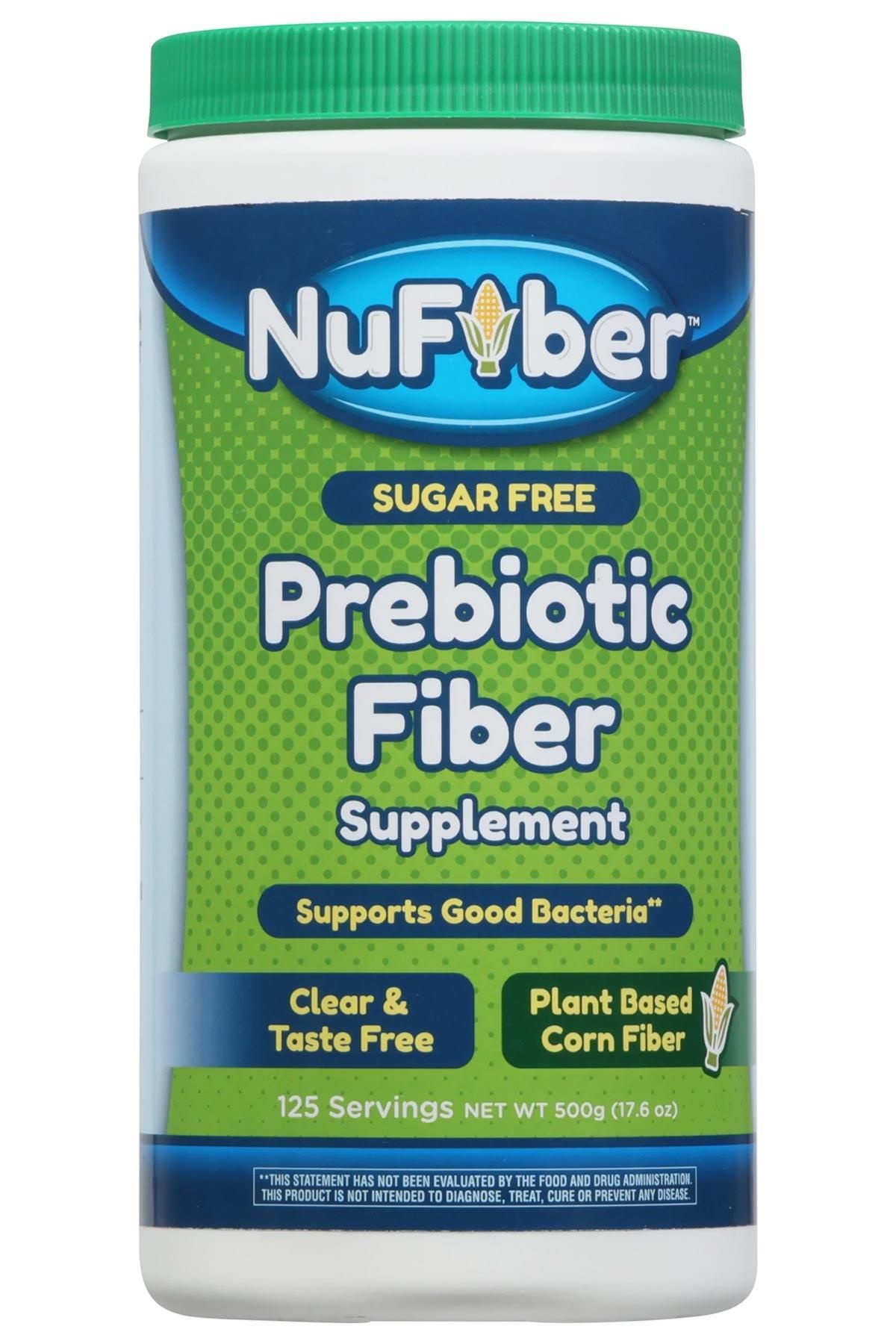 Nufiber Sugar Free Prebiotic Fiber Supplement 500GR