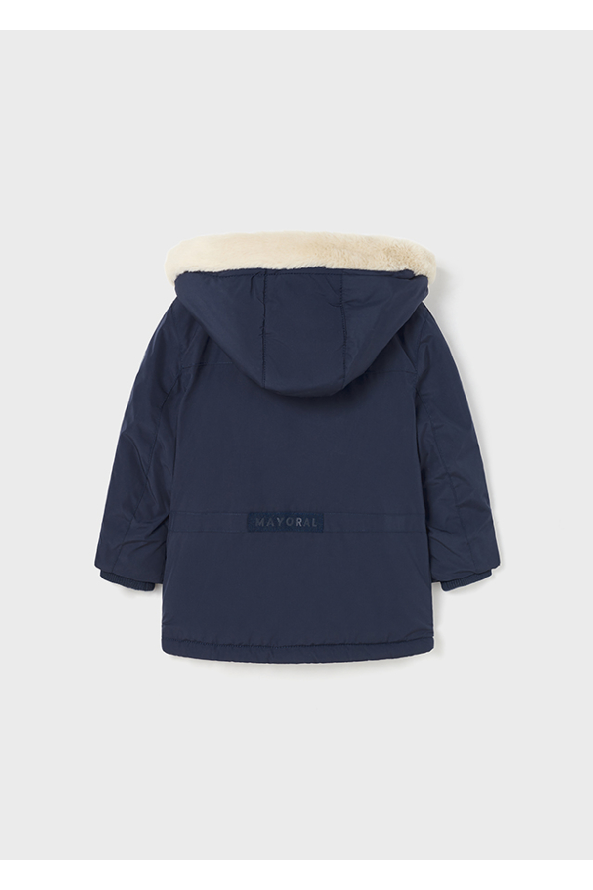 Mayoral Erkek Bebek Kapüşonlu Mont Lacivert 2420 fotoğrafı 3 (önizleme)