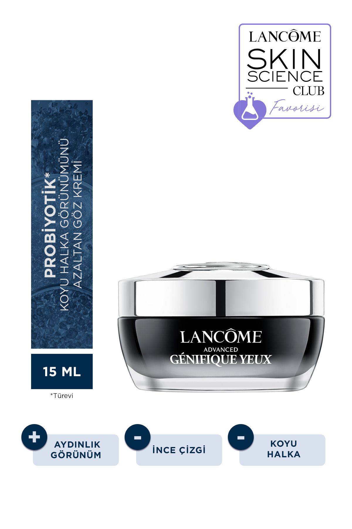 Lancome Göz Çevresindeki Cilt Bariyerini Güçlendiren Yenileyici Göz Kremi 15 ml Demb.1666