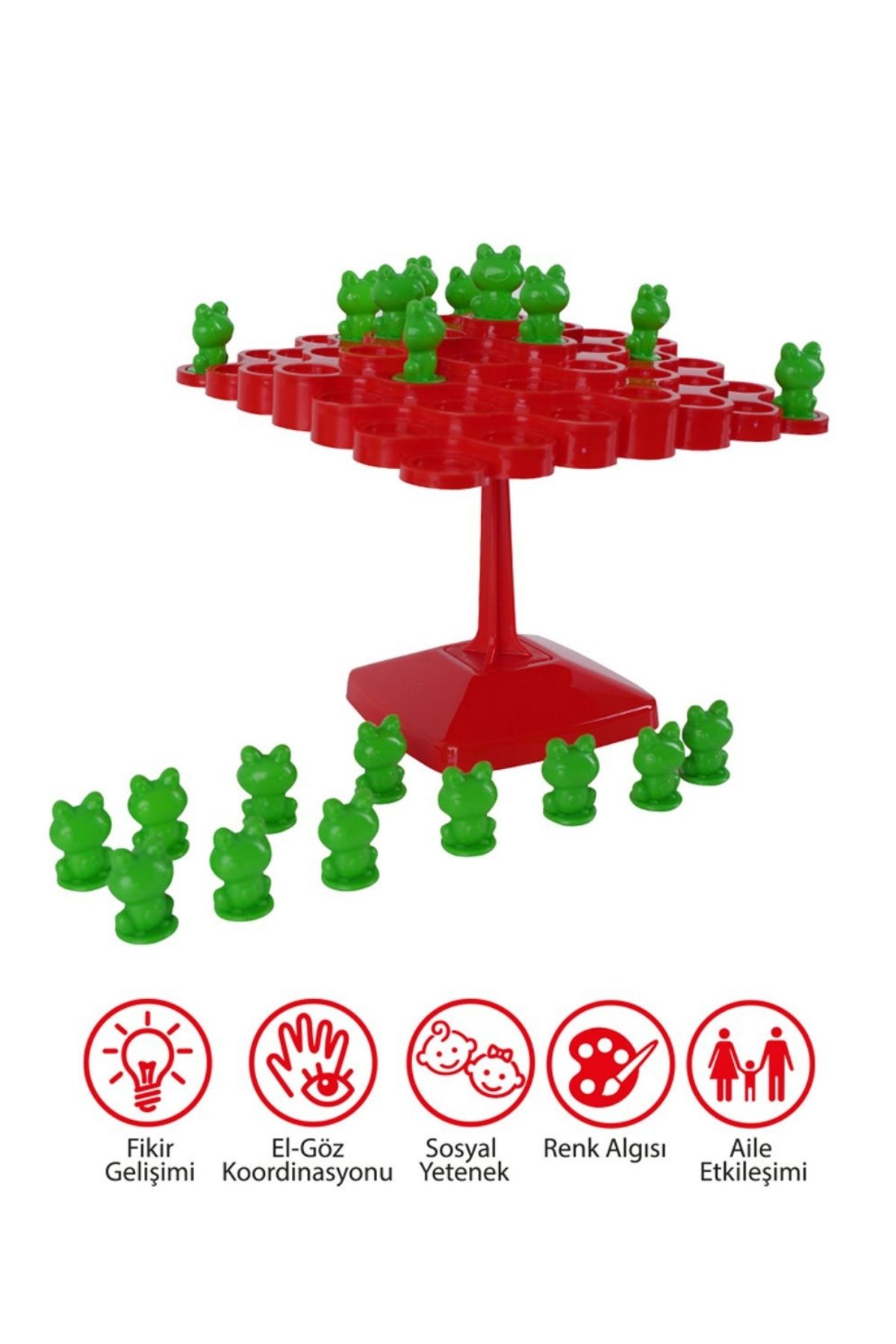 CA Games-Frog Balance Game Balance Game Multiplayer Super Fun Educational Family Game for Ages 3+ 2