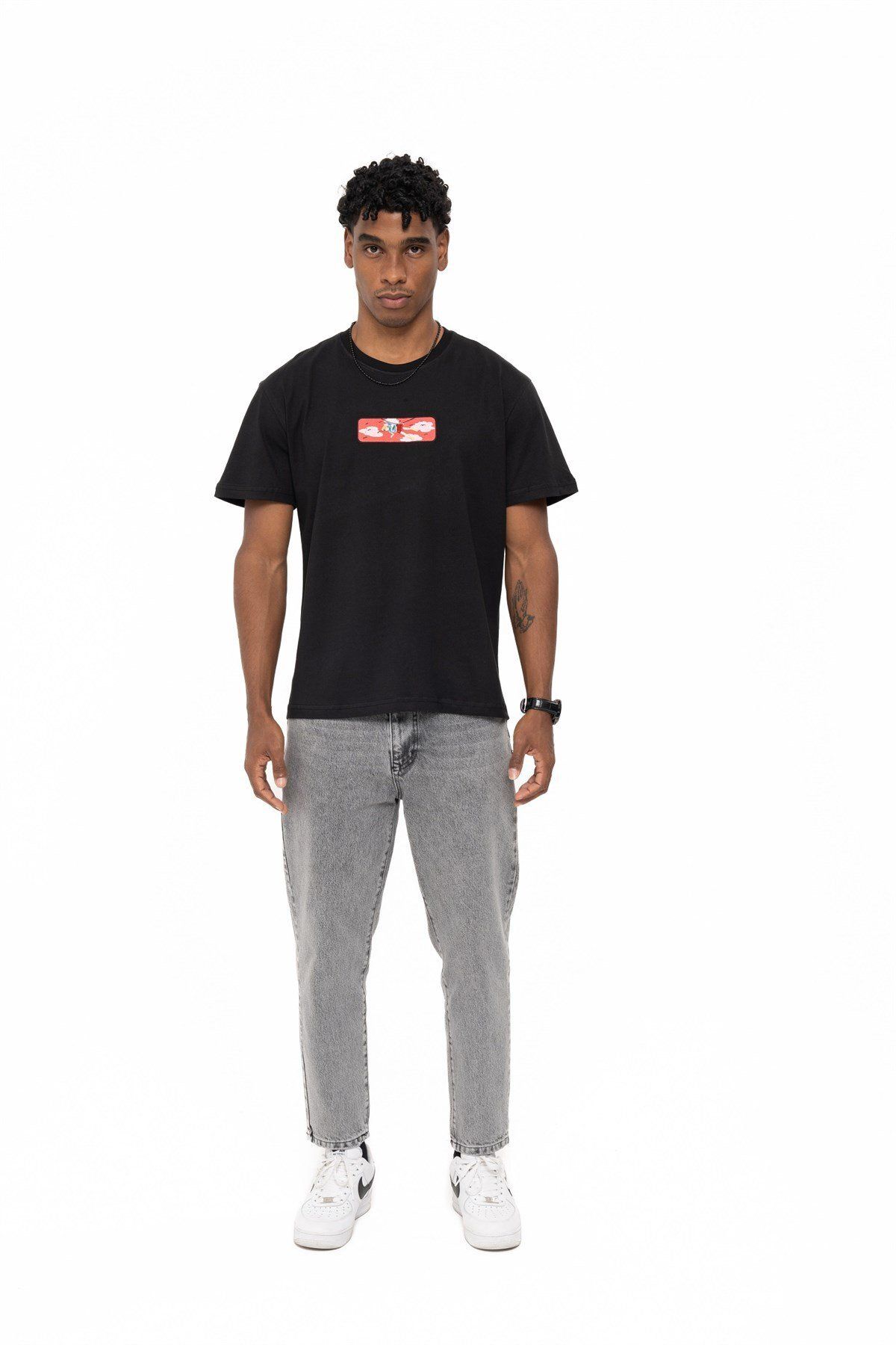 WATCHOFROYAL-Black Trap T-Shirt 3