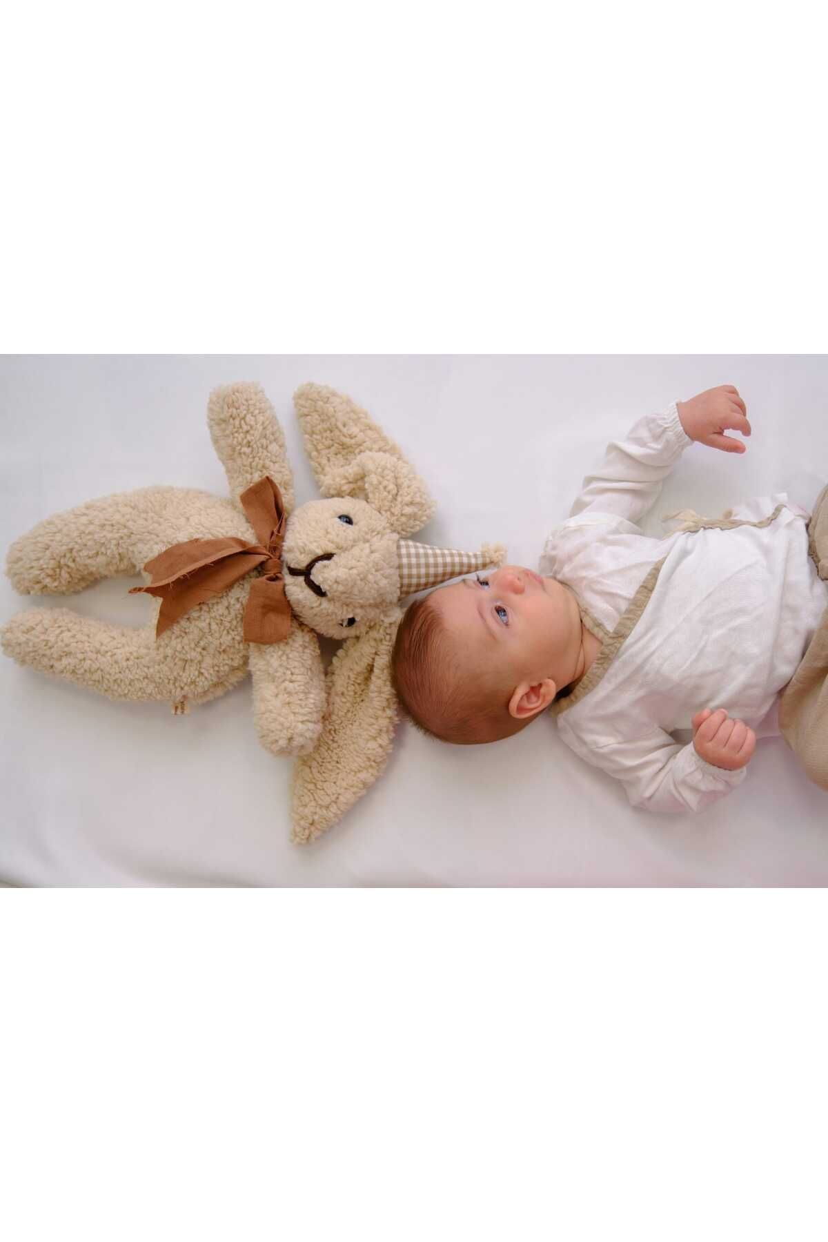 Naturel babies Çocuk Bebek Uyku Arkadaşı Bunny Ekru