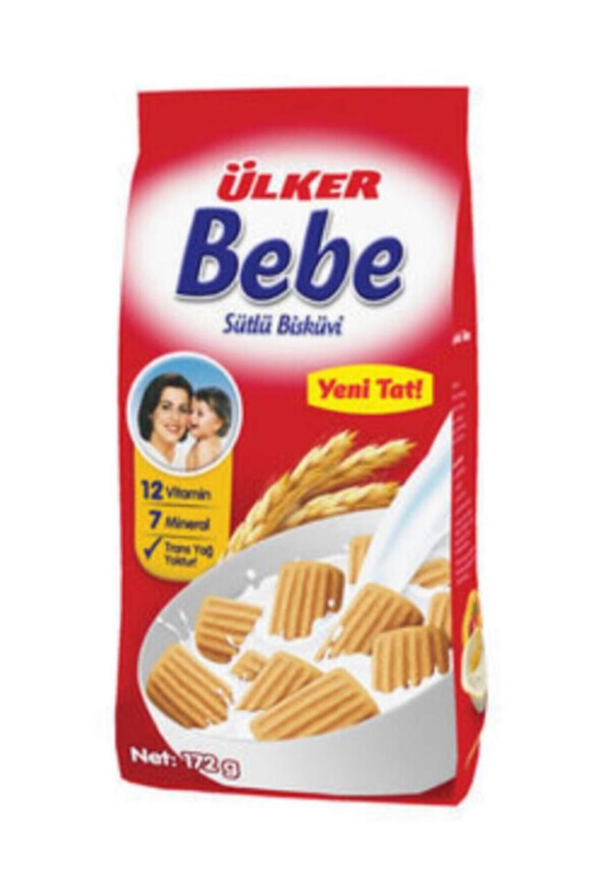 Ülker Bebe Sütlü Bisküvi 172 gr