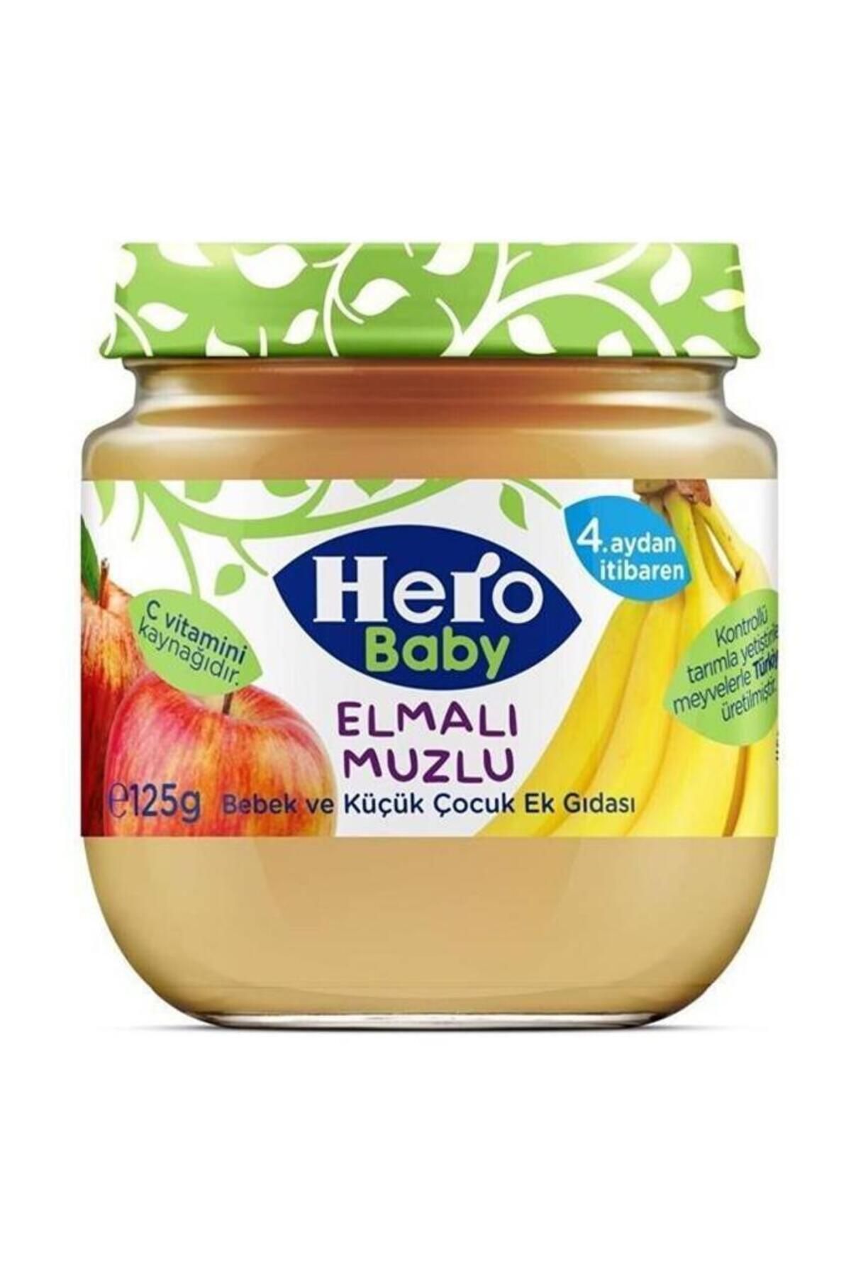 Hero Baby Elmalı Muzlu 125 gr Kavanoz Mama