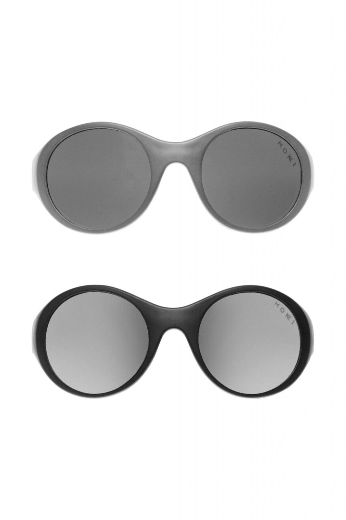 OEM-MOKKI Click & Change Kindersonnenbrille, UV-Schutz, Schwarz, 0-2 Jahre, 2er-Set 6