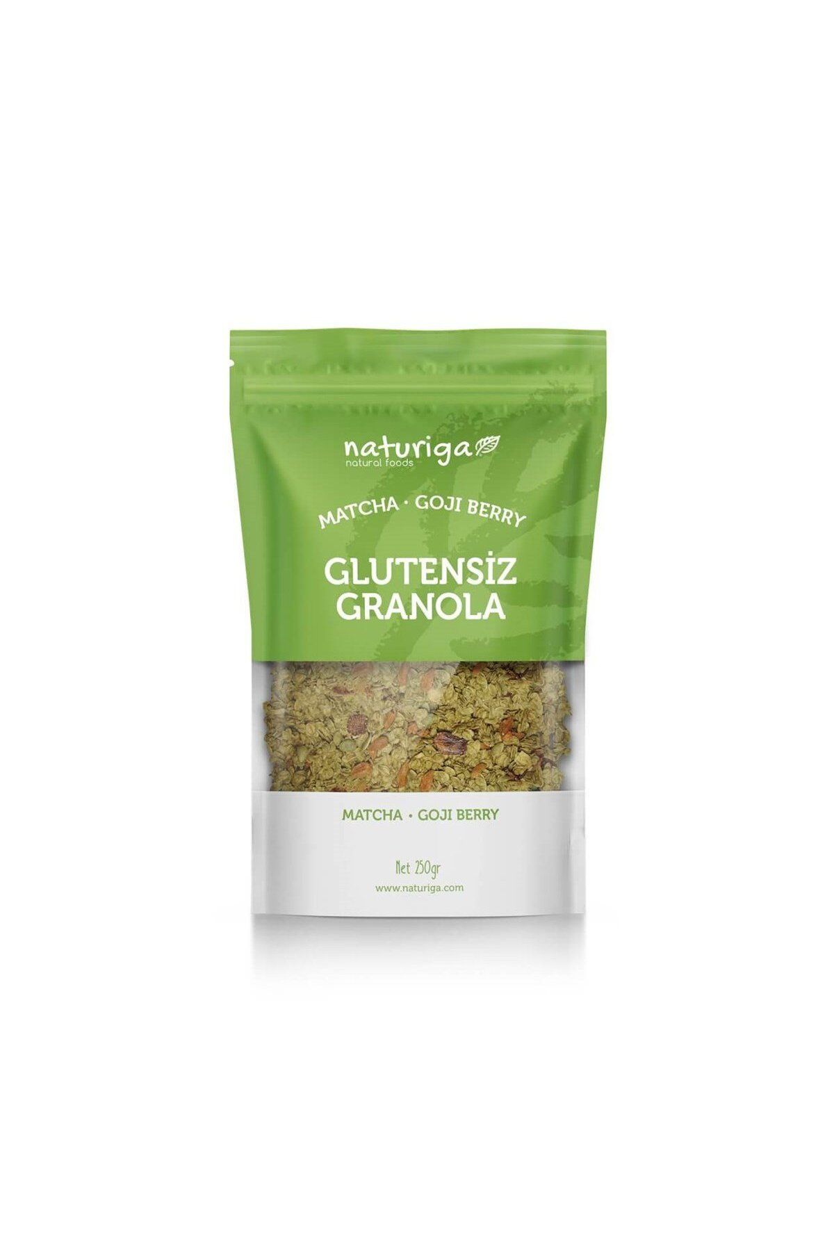 Naturiga Glutensiz Matcha Ve Goji Granola 250gr