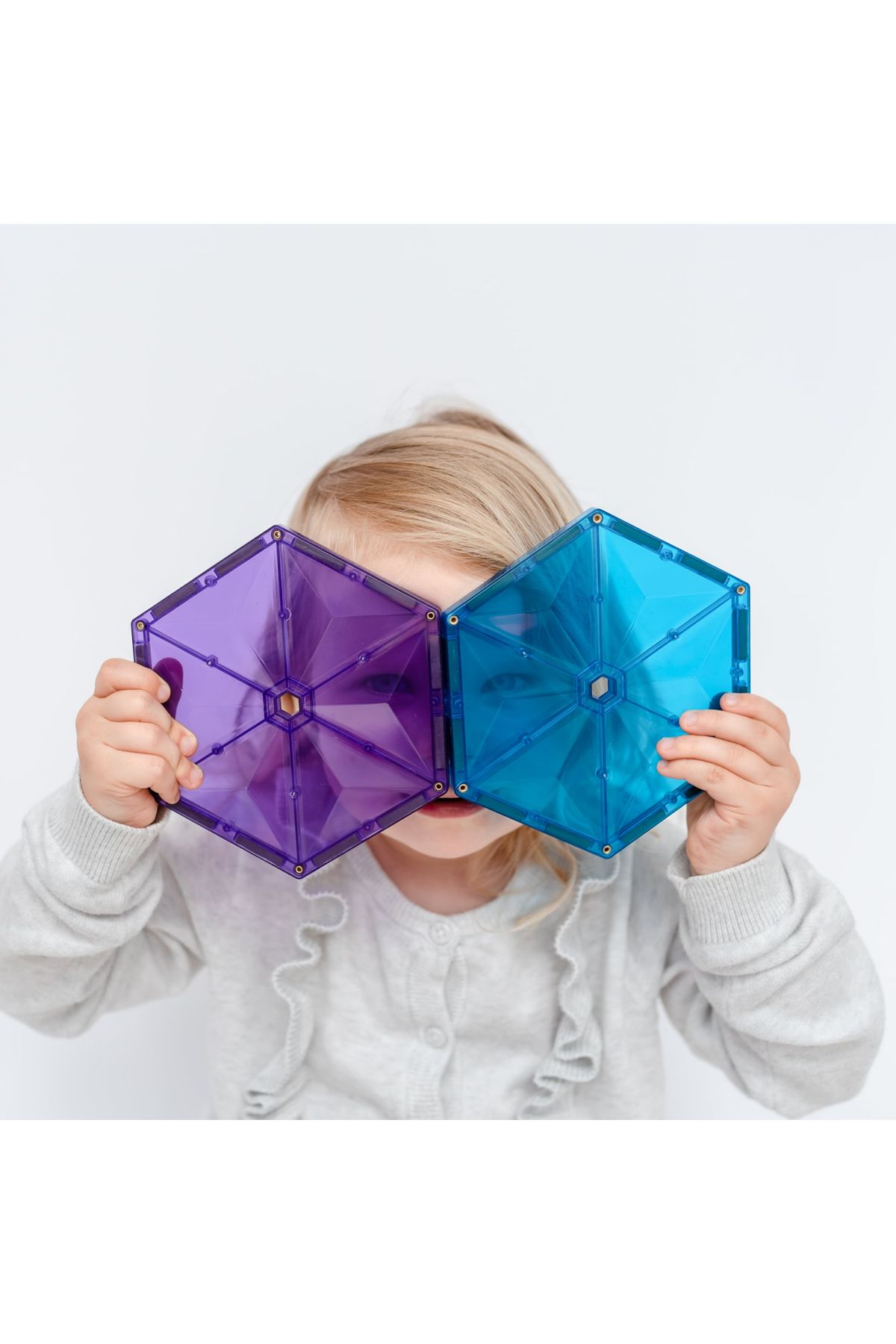 Connetix-Magnetic Tiles Set constructie magnetic, 30 piese forme geometrice 8