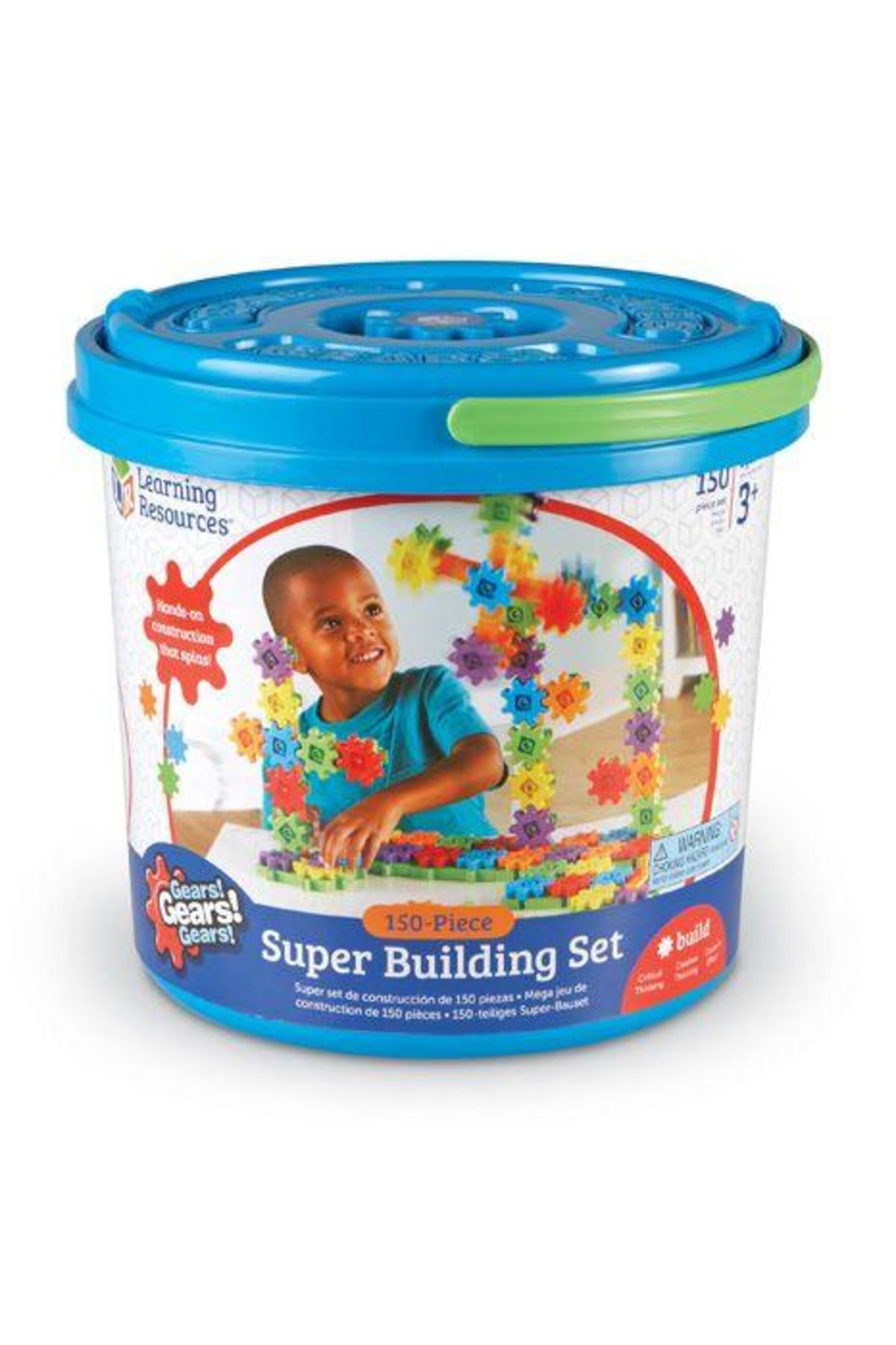 Learning Resources-Setul Constructorului Gears! Unelte! Unelte! Deluxe - versiunea Super Set - 150 piese 3