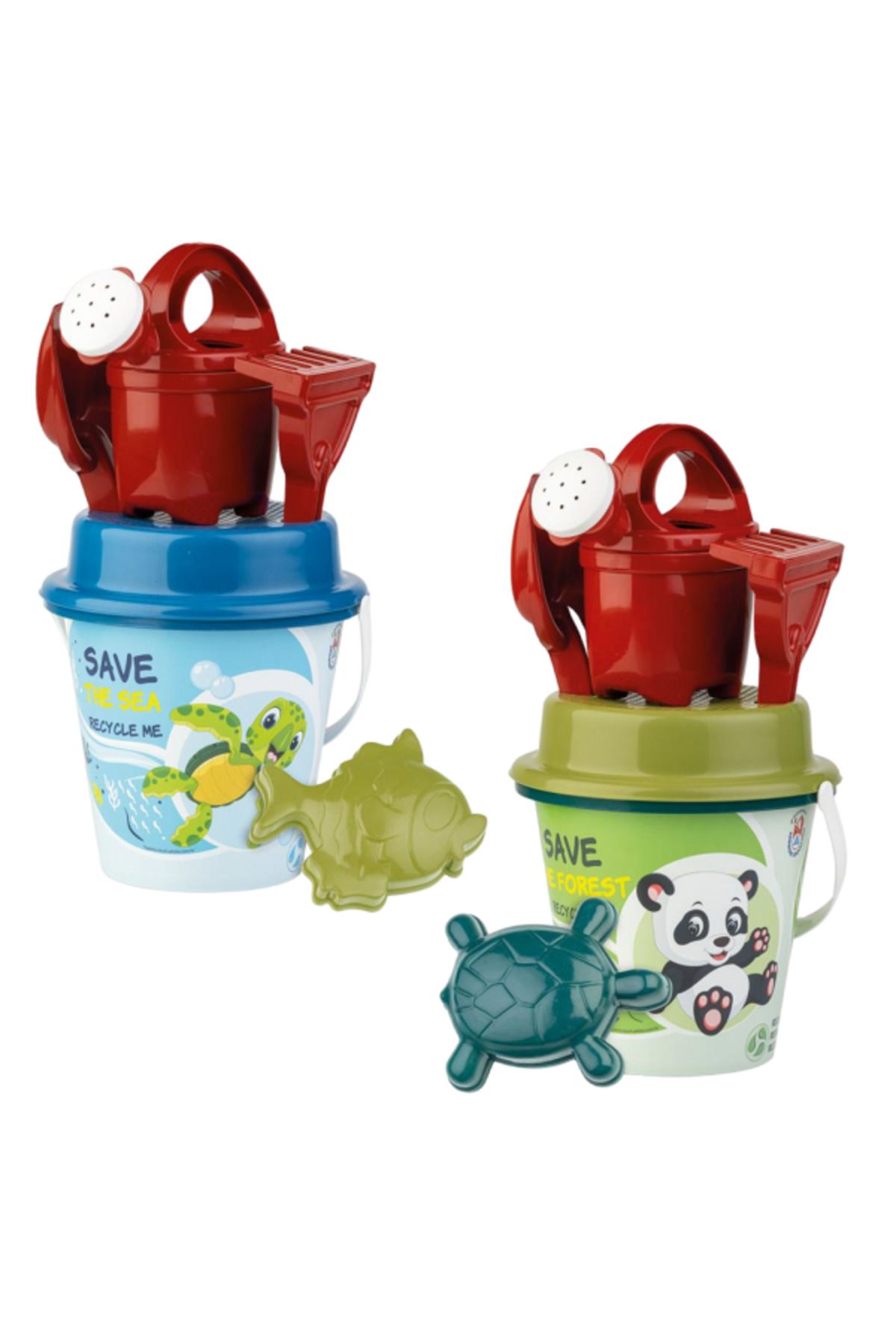 Androni Giocattoli Set Jucarii Apa Si Nisip Galetusa Cu Unelte Recycled - One Size