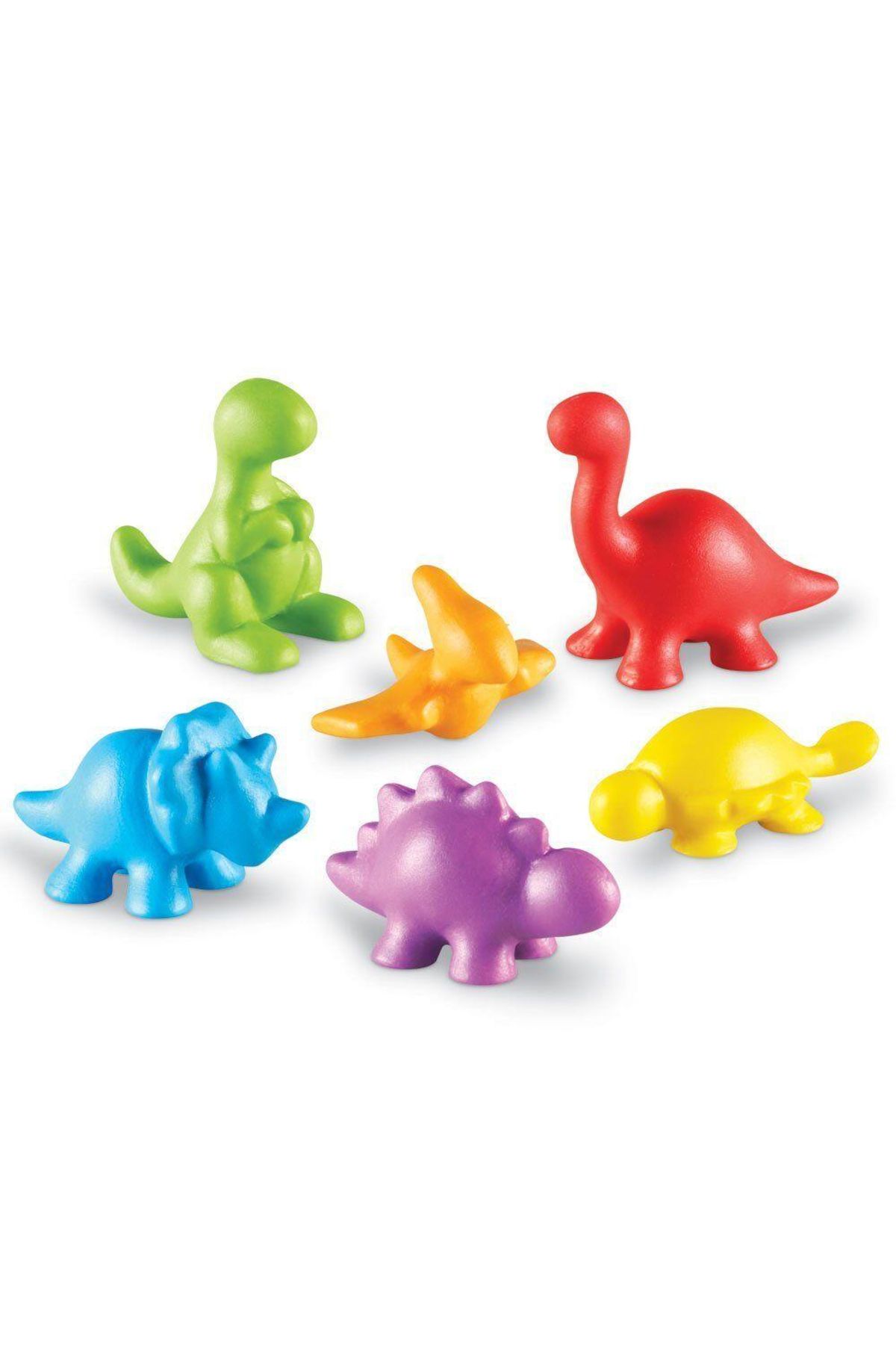 Learning Resources-Set pentru sortat si numarat - Dinozauri jucausi - 72 piese 1