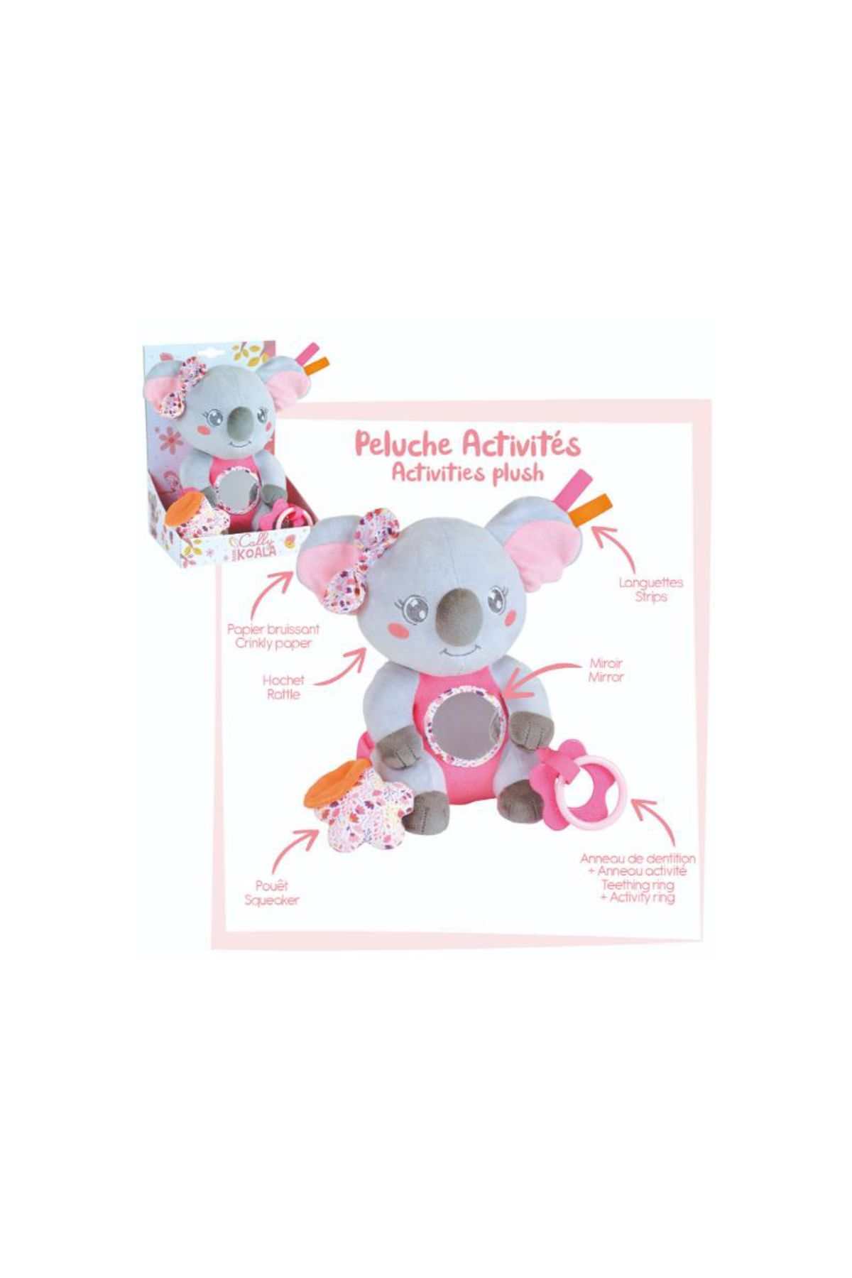 Jemını-Jucarie Plus Jemini Cu Activitati 24cm Cally Mimi Koala 5