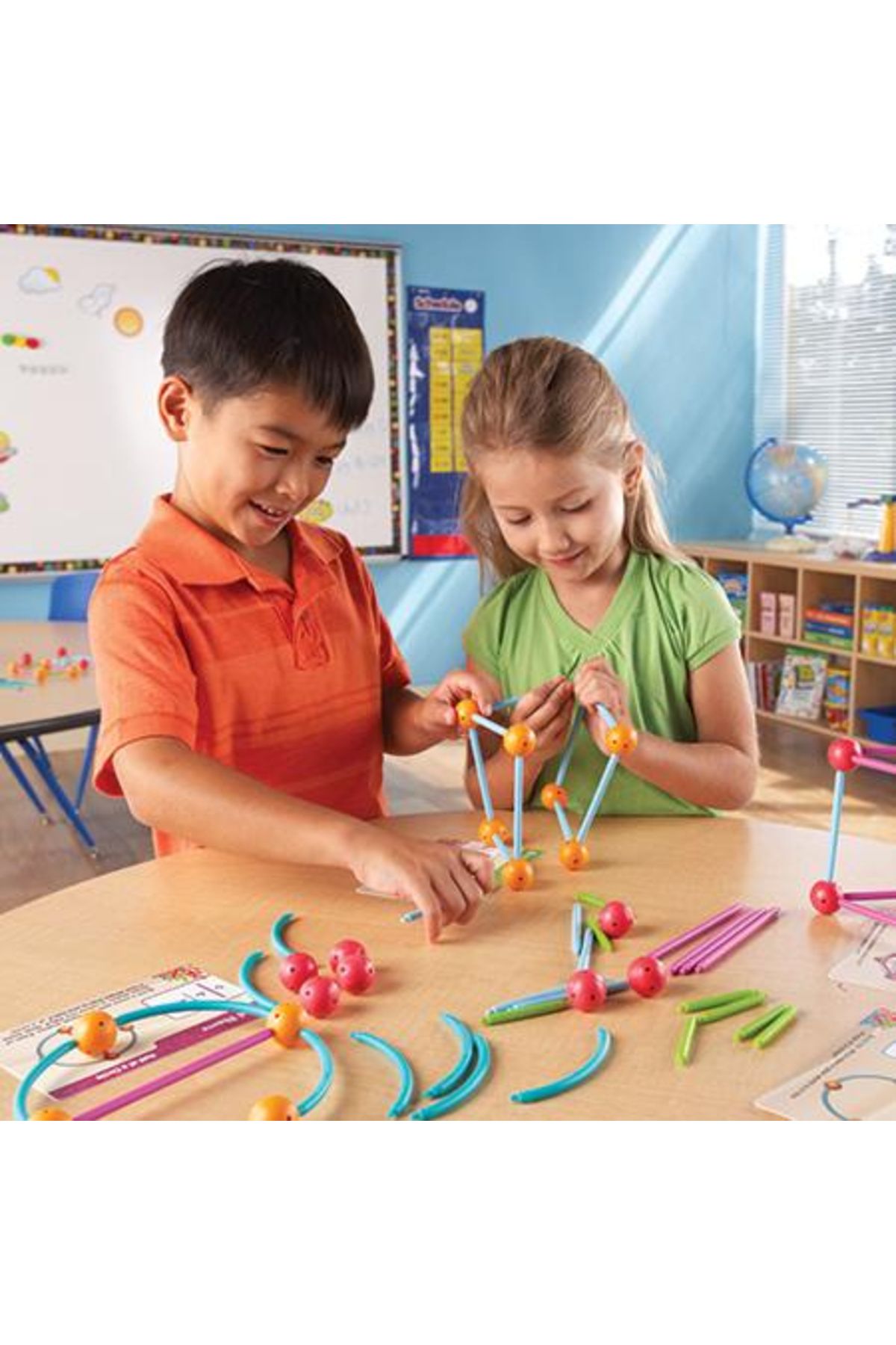 Learning Resources-Build Geometrically - Geometric Shapes Building Set 3