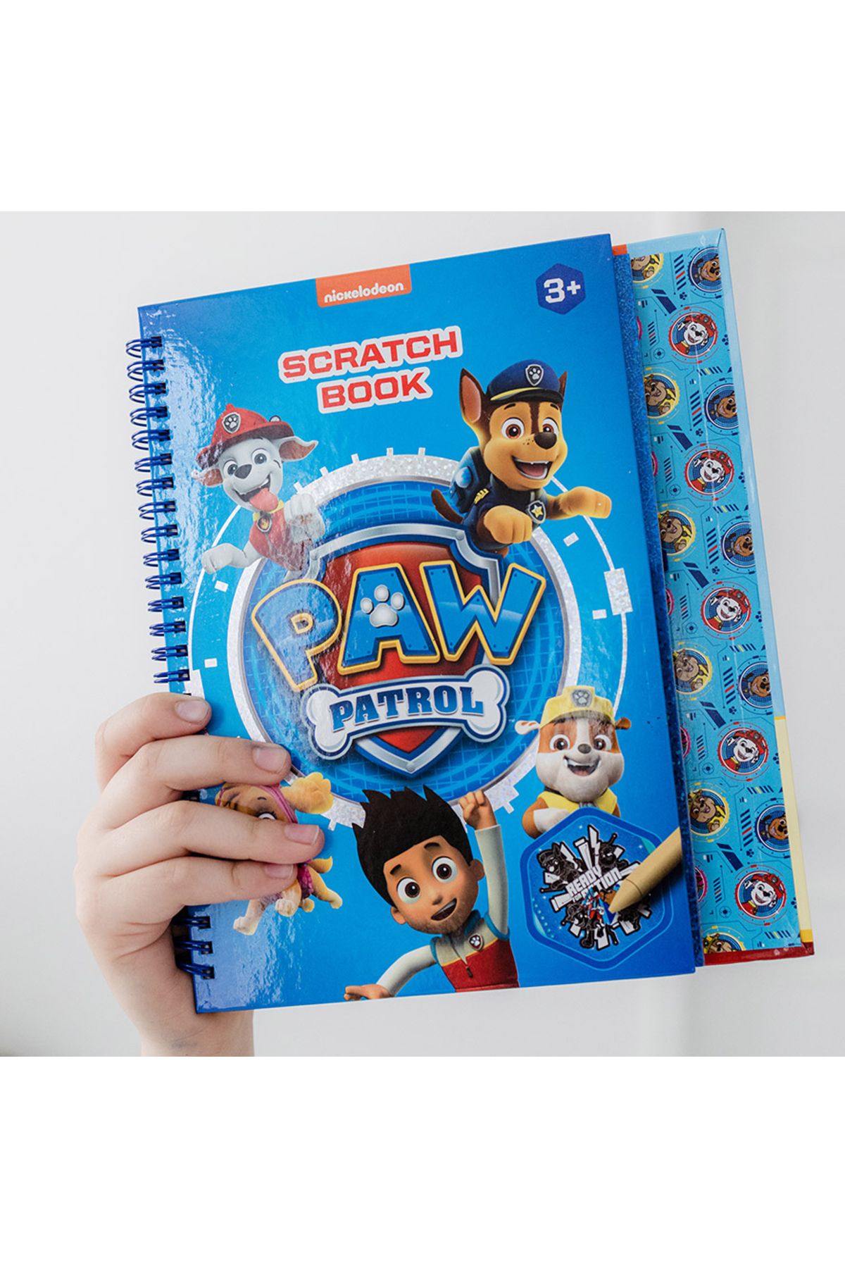 Totum-Set creativ de razuit si colorat Paw Patrol, Patrula Catelusilor 2