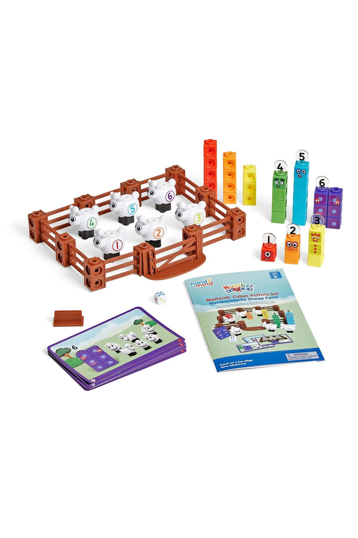 Hand2Mind-Mathlinkâ®cubes Numberblocks - Ferma Oitelor 3