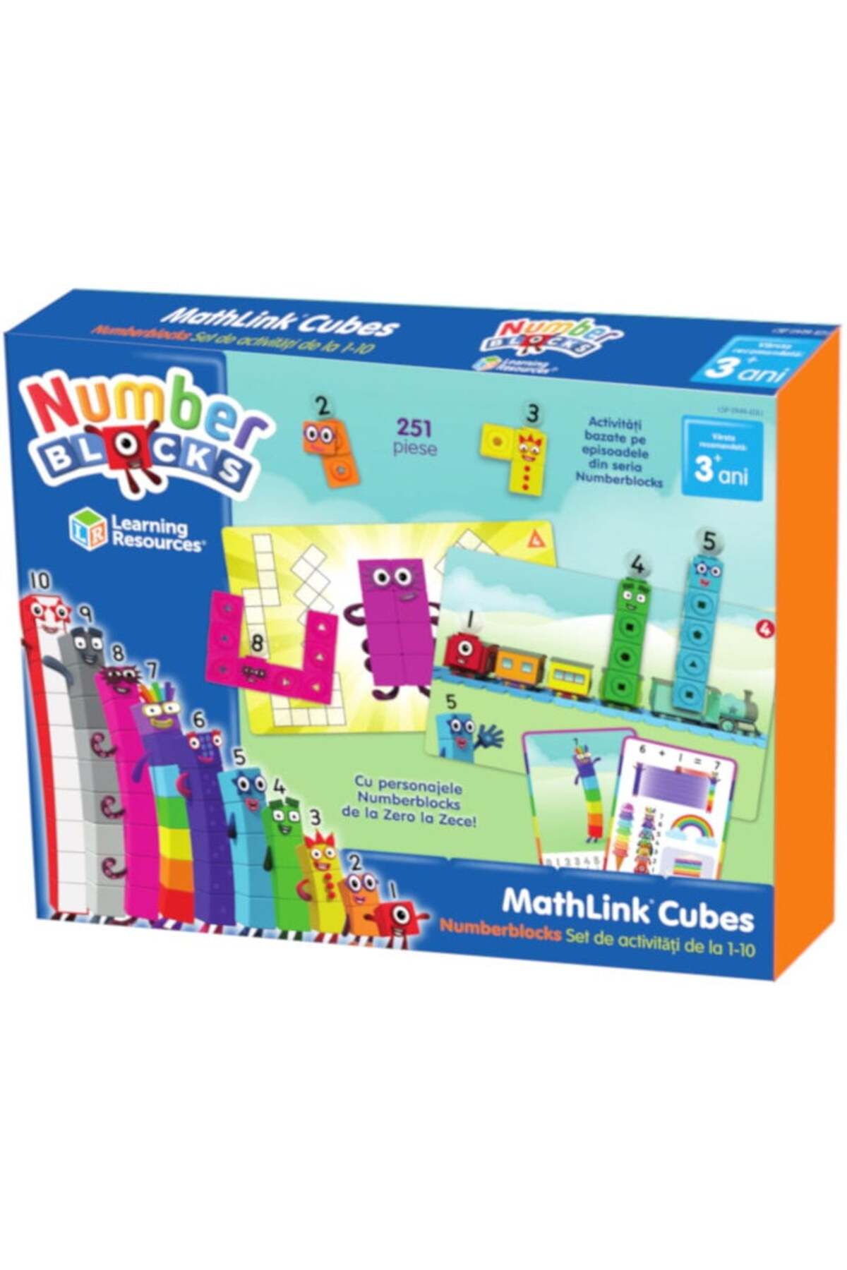 Numberblocks Set Learning Resources Fun Math Set - NumberBlocks from 1 to 10- Trendyol