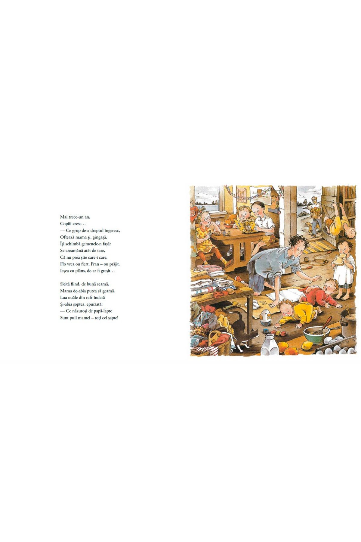 Editura Cartea Copiilor-Cei sapte papa-lapte - Mary Ann Hoberman ilustratii de Marla Frazee 5