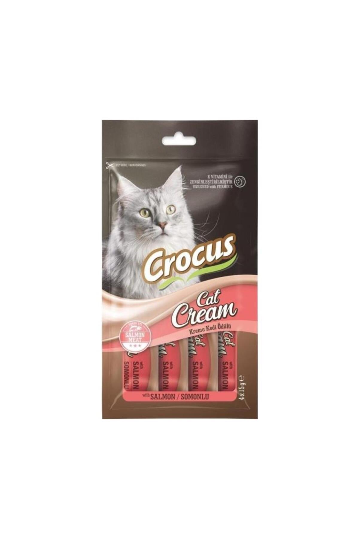 Crocus Somonlu Krema Kedi Ödülü 4x15g Skt:01/2027