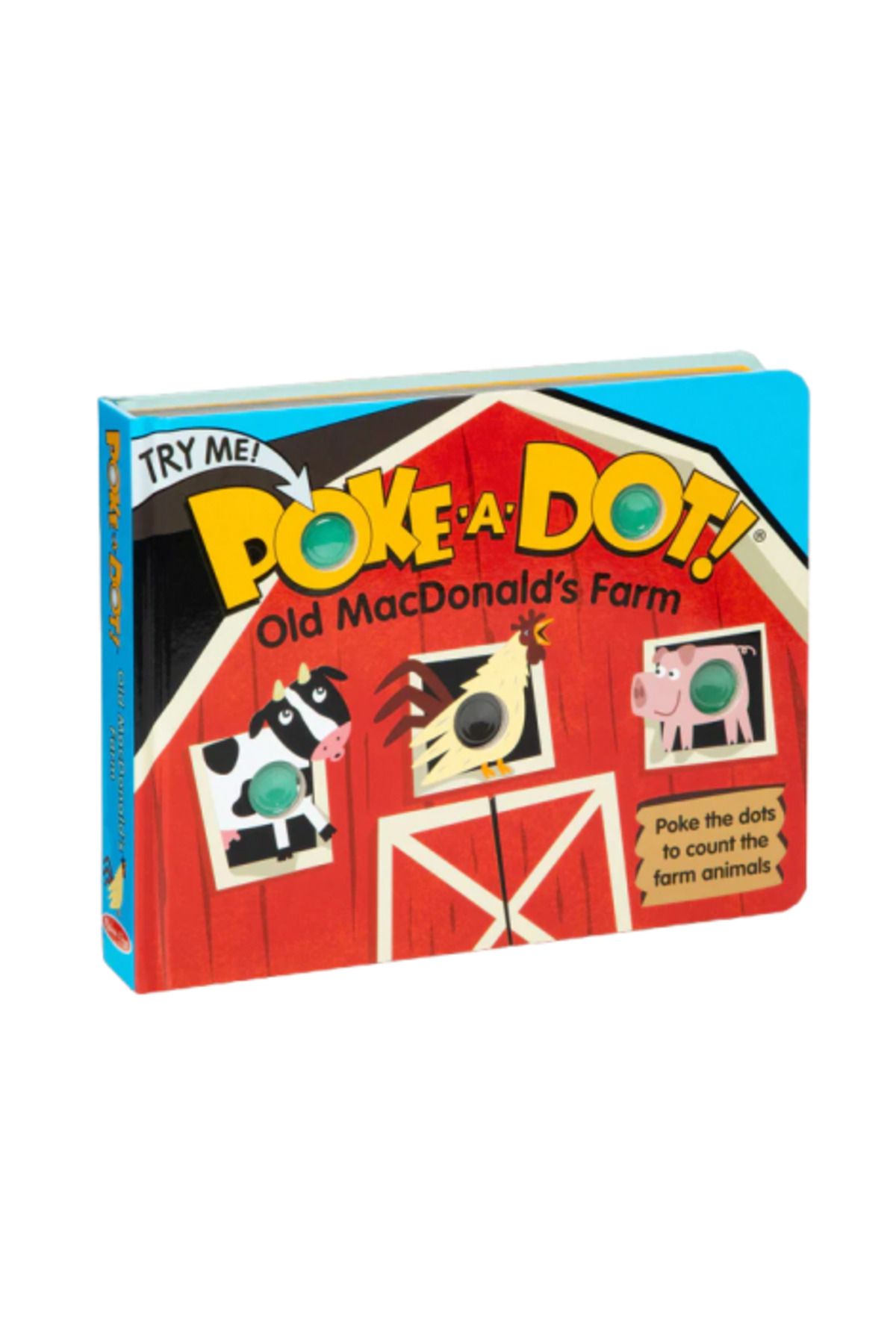 Melissa & Doug Carte-joc In Limba Engleza Ferma Cu Butoane - One Size