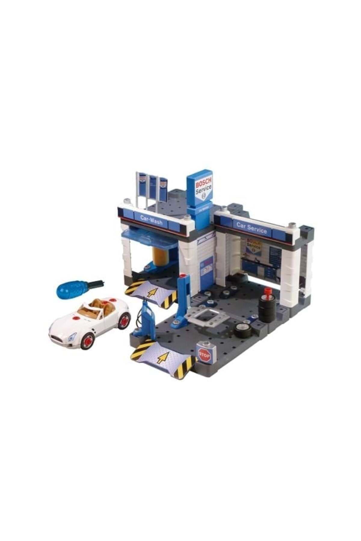 Klein Service Masini Cu Spalatorie Bosch - Joc De Rol - One Size