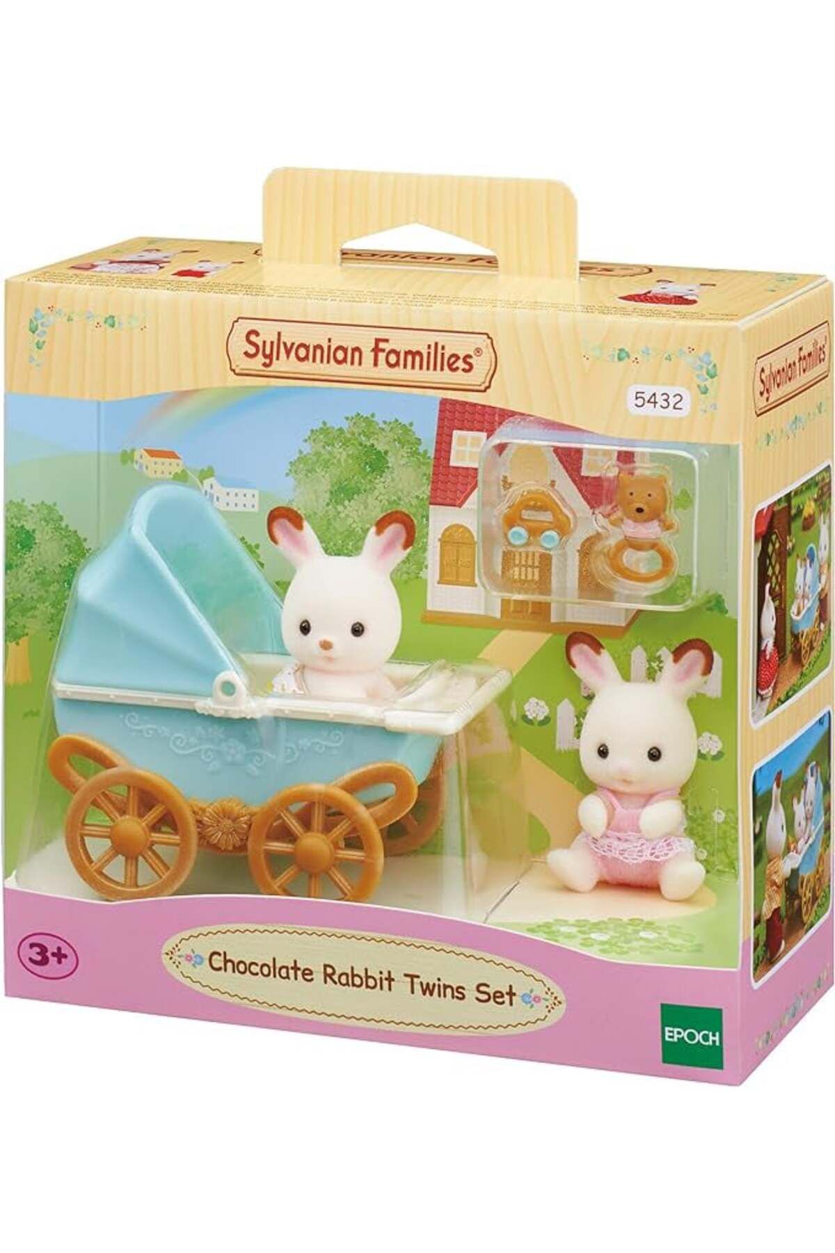 Epoch Sylvanian Families-set Carucior Iepurasi Gemeni - One Size