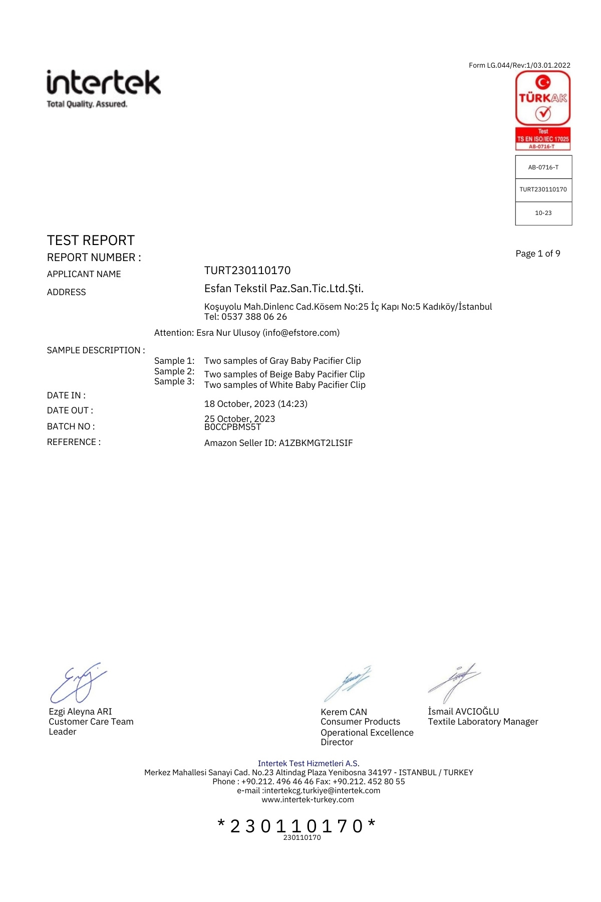 e&f Store Sertifikalı Pamuklu Emzik Askısı - Mint Yeşili - Bebek Emzik Zinciri fotoğrafı 2 (önizleme)