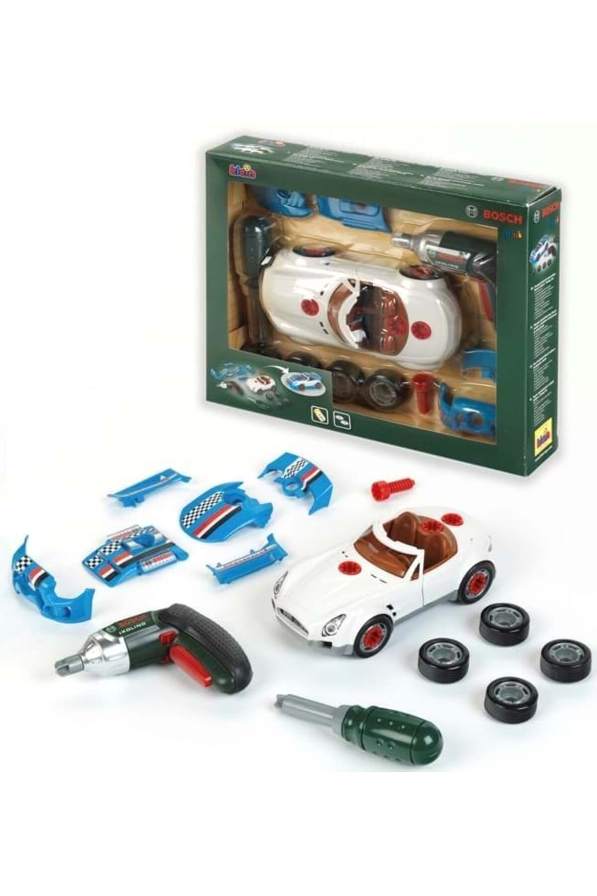 Klein Set De Tuning Masina + Bormasina Ixolino Bosch - Set De Indemanare - Mărime unică