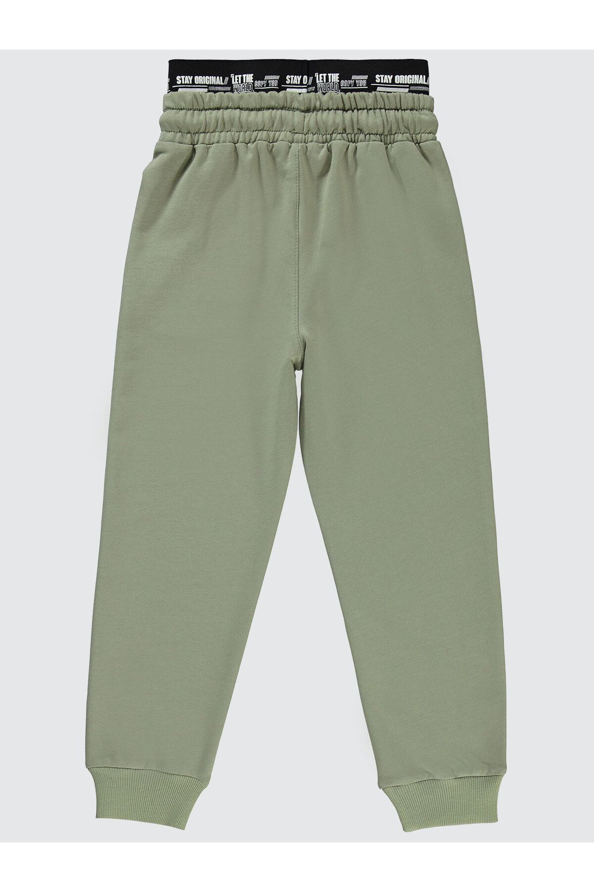 Civil Boys-6-9 Years Old Boy's Sweatpants - Light Khaki 2